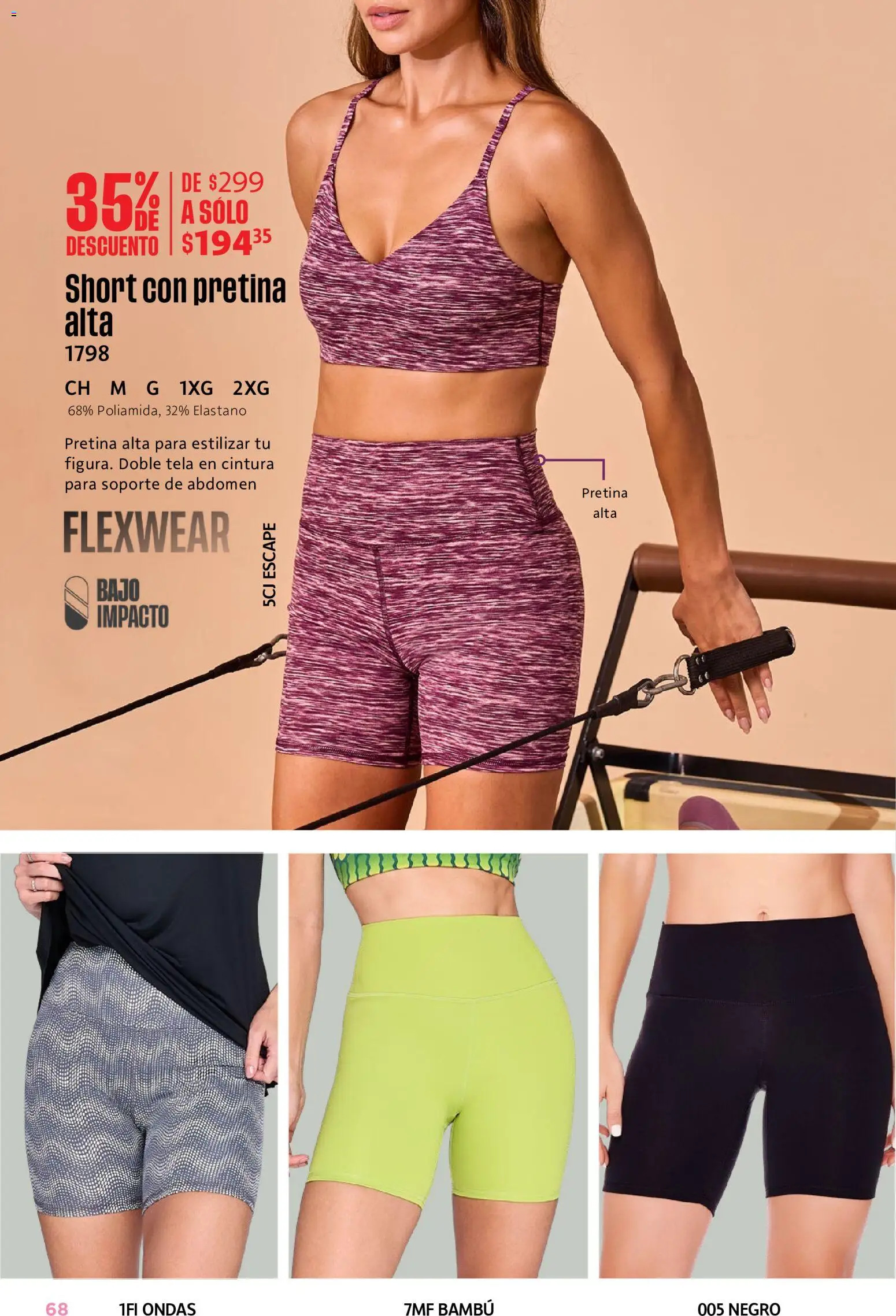 Nuevas ofertas de Ilusión válidas en toda la República Mexicana desde el 01.06.2026. ¡Encuentra las mejores ofertas en Ilusión catálogo Rebajas de Verano! | Página: 68 | Productos: Short
