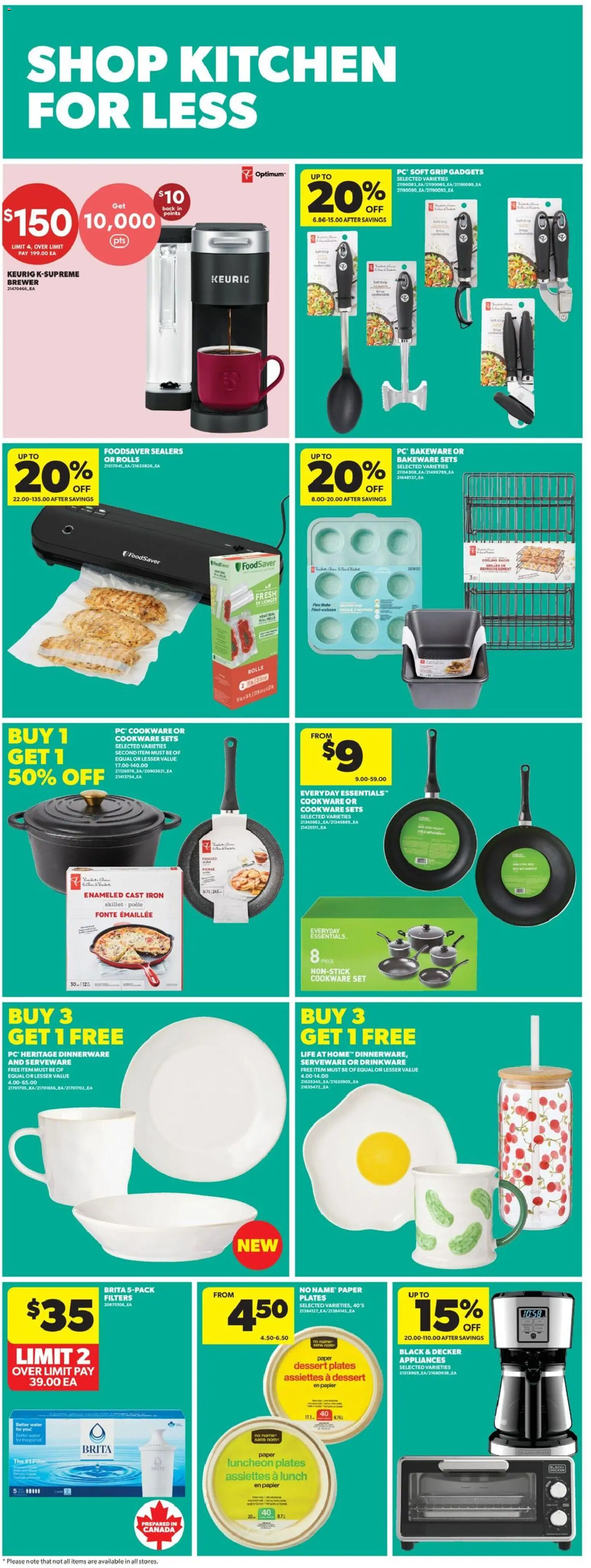 Real Canadian Superstore flyer valid from Jul 9, 2026 | Page: 32 | Products: Iron