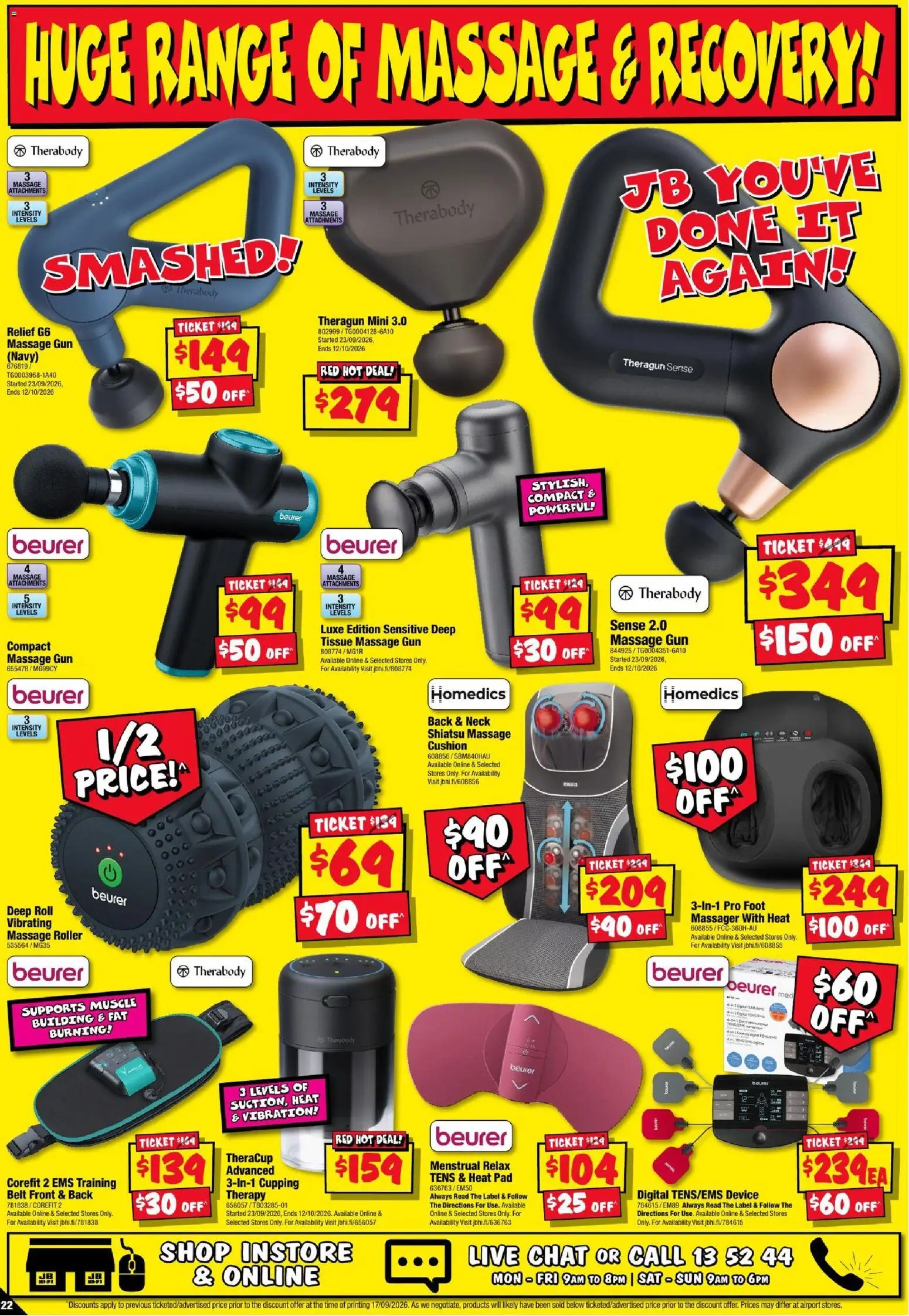JB Hi-Fi catalogue - valid from 24/09/2026 | Page: 22 | Products: Cushion, Belt, Digital, Device