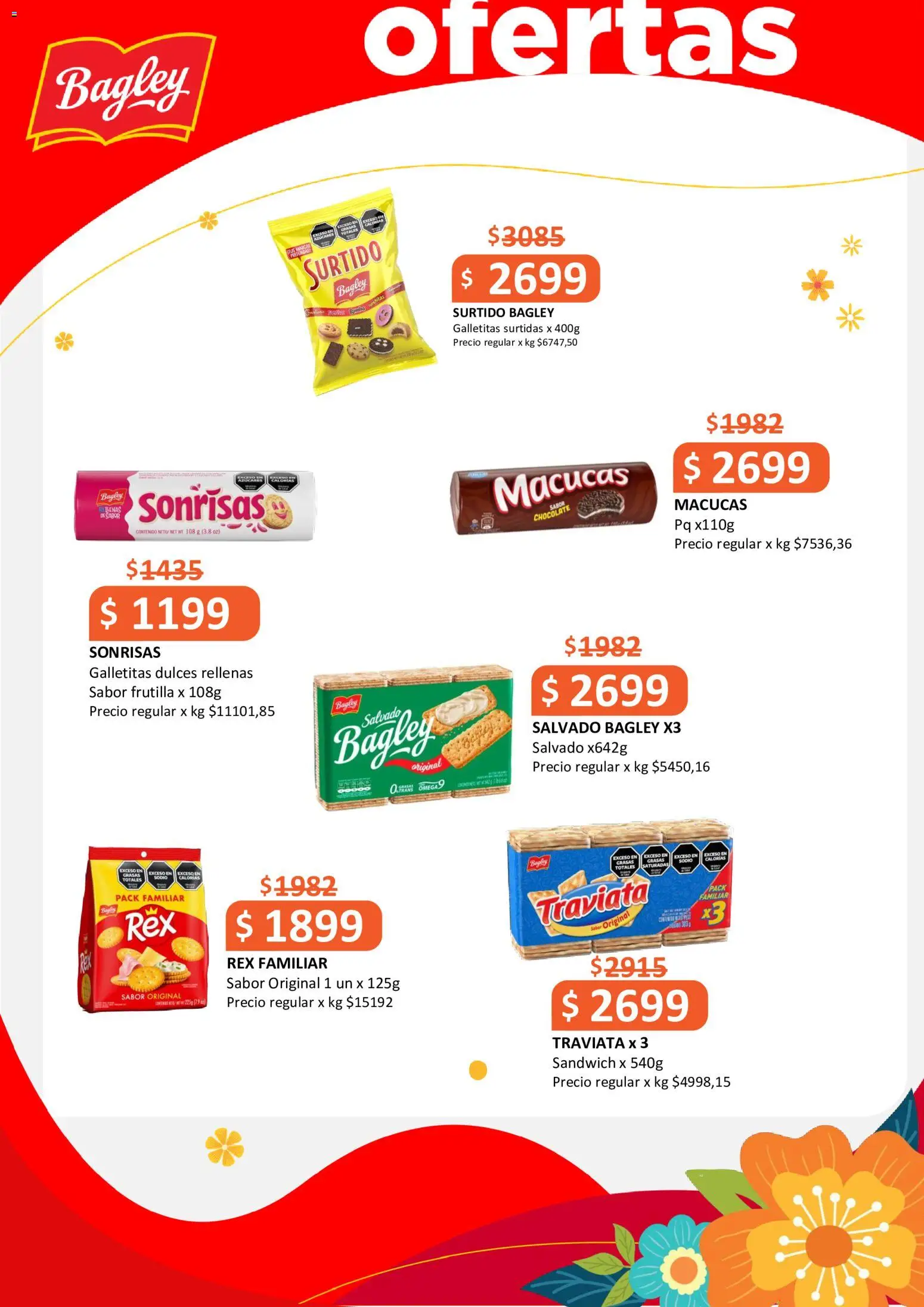 Makro ofertas │ válido desde el 02/07/2026 | Página: 4 | Productos: Galletitas, Frutilla, Chocolate