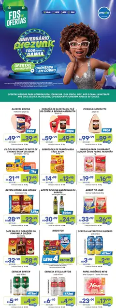 Prezunic ofertas - Pré-Visualização do folheto da loja Prezunic, válido de 22.05.2026 | Página: 1