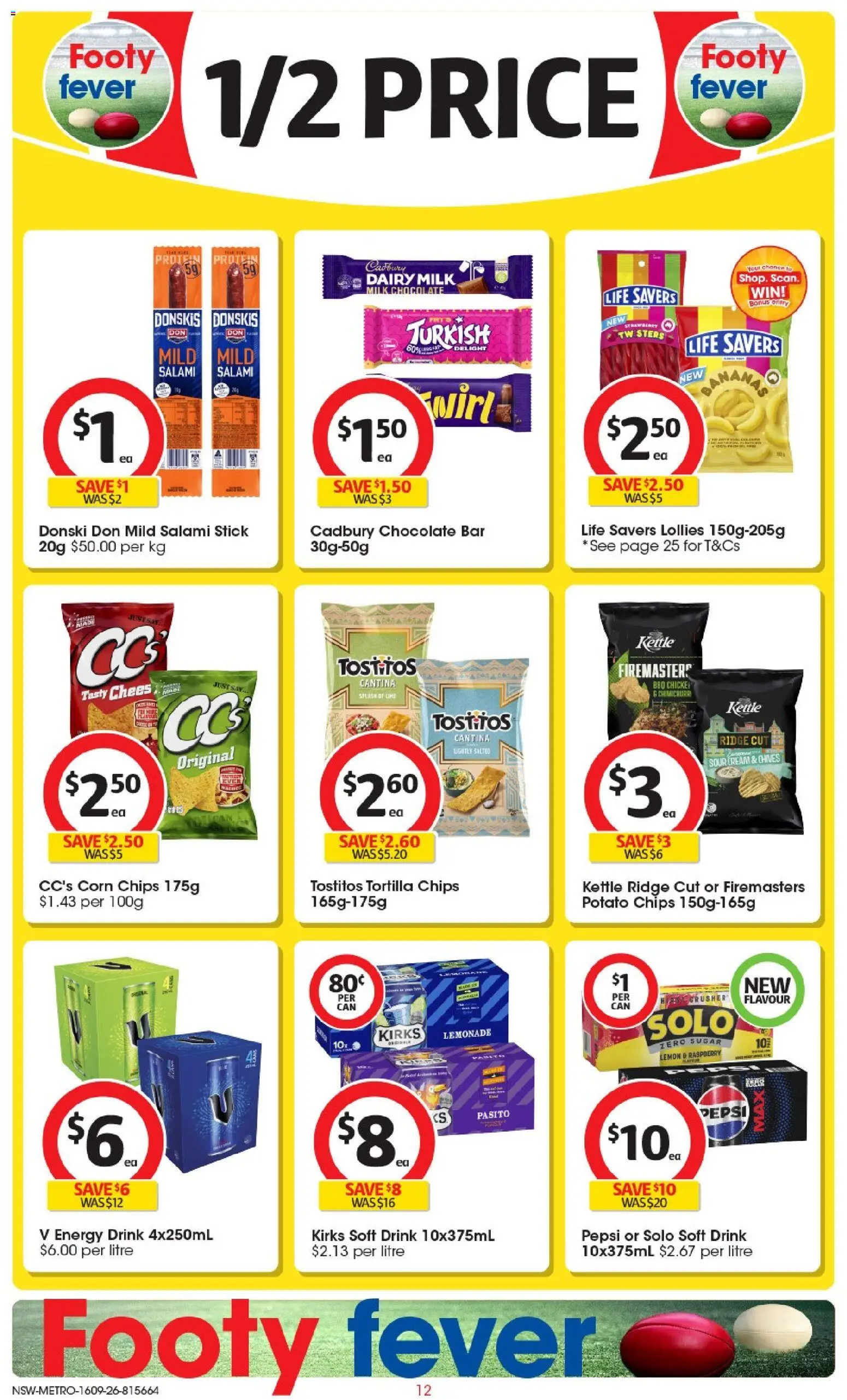 Coles catalogue - valid from 16/09/2026 | Page: 13 | Products: Dairy, Pepsi, Raspberry, Kettle