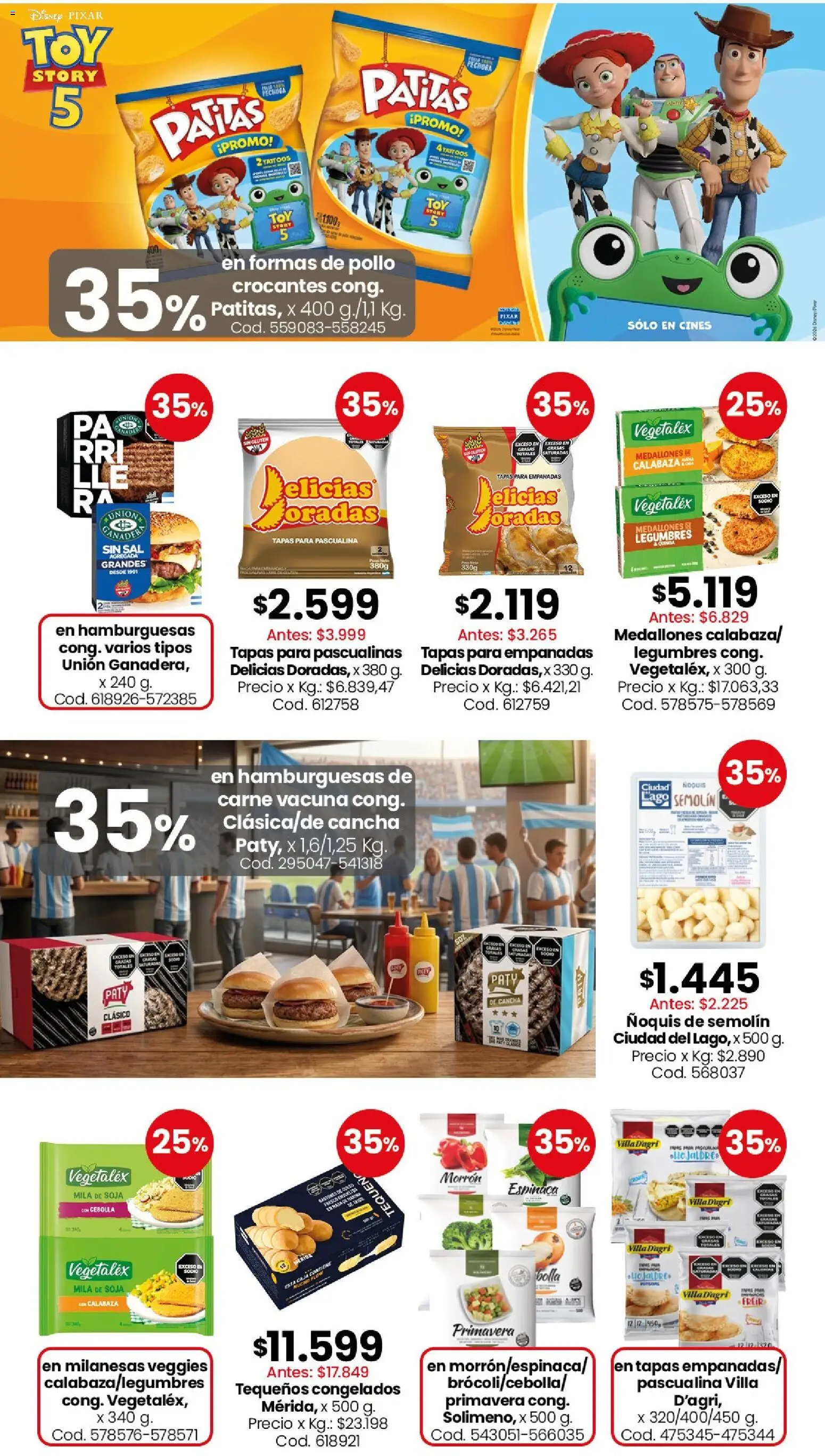 Coto - Ofertas │ válido desde el 29/06/2026 | Página: 7 | Productos: Pollo, Sal, Ñoquis, Espinaca