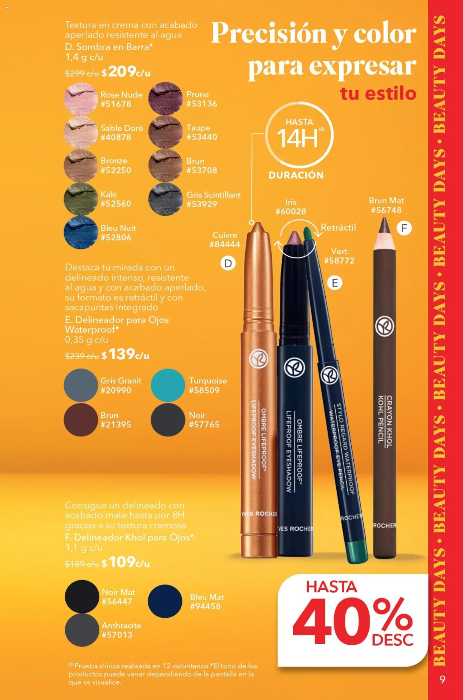 Nuevas ofertas de Yves Rocher válidas en toda la República Mexicana desde el 23.06.2026. ¡Encuentra las mejores ofertas en Yves Rocher campaña 9 2026! | Página: 11