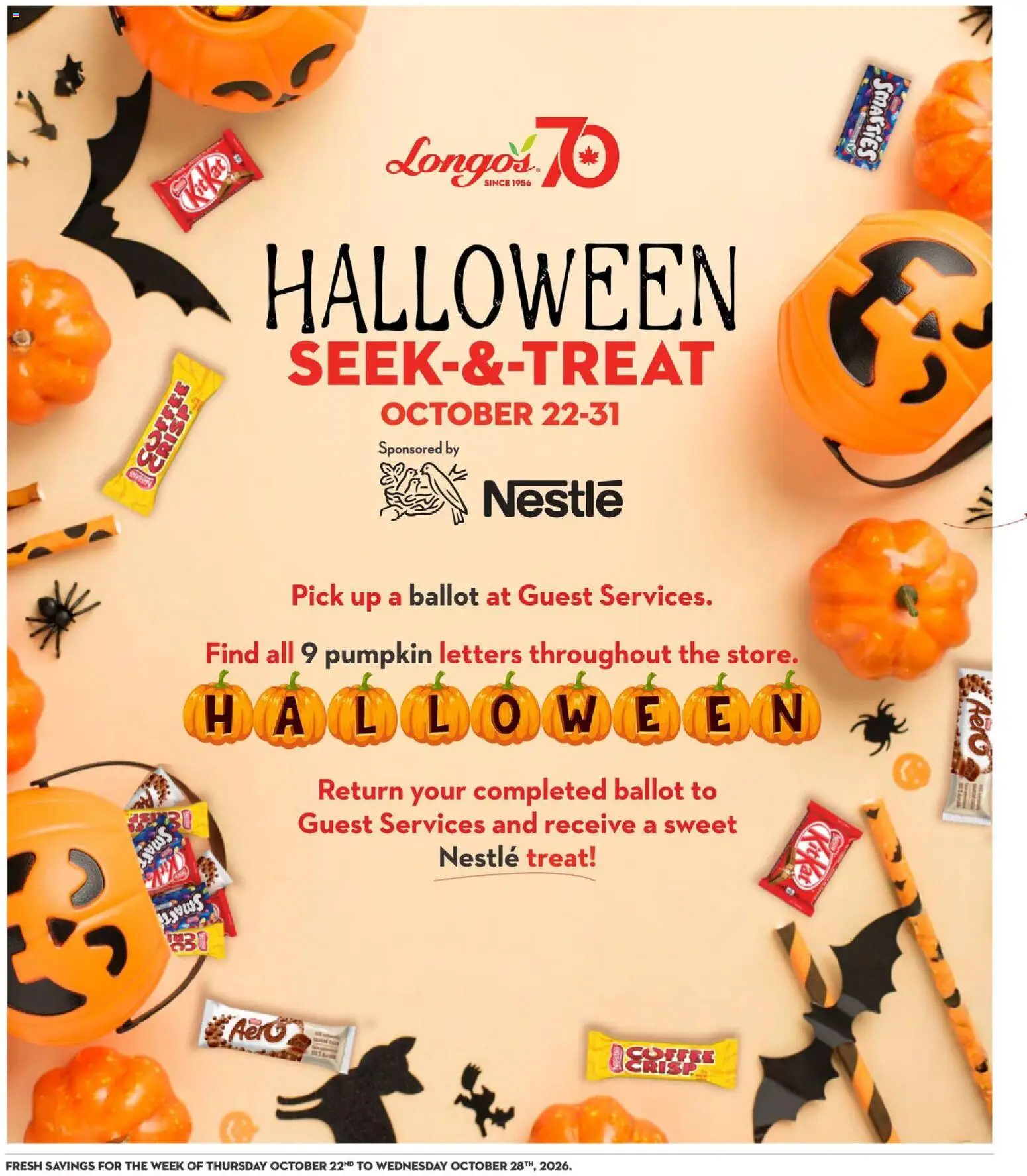 Longo's flyer valid from Oct 22, 2026 | Page: 11