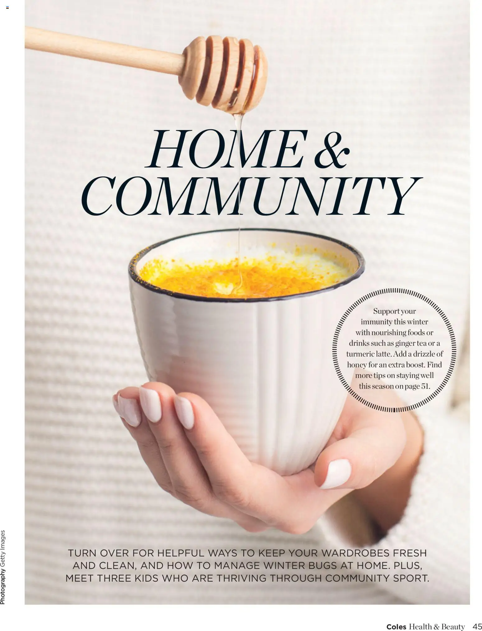 Coles catalogue - valid from 01/07/2026 | Page: 45 | Products: Ginger, Honey, Tea