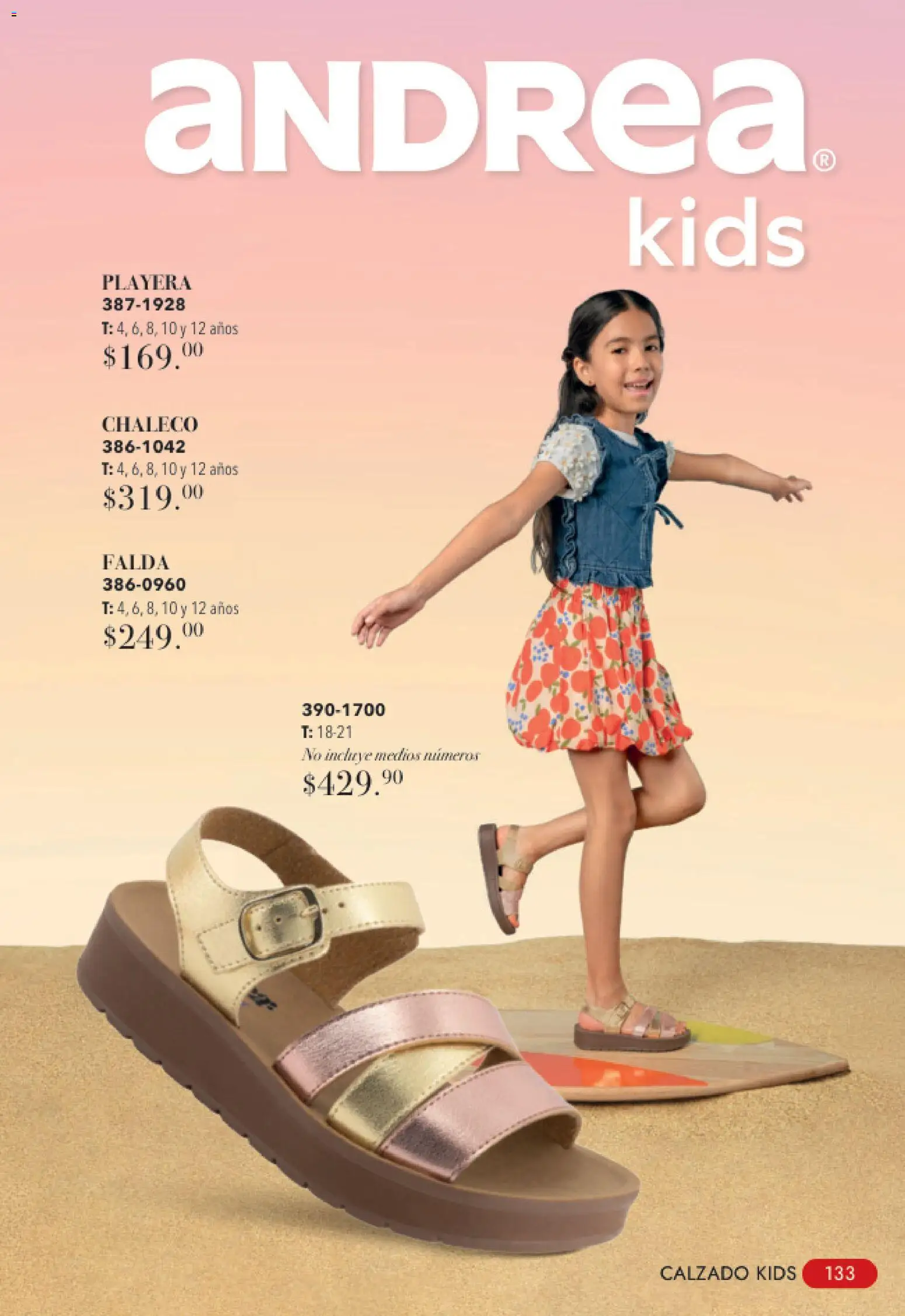 Nuevas ofertas de Andrea válidas en toda la República Mexicana desde el 23/08/2026. ¡Encuentra las mejores ofertas en Andrea catálogo Tropical! | Página: 133