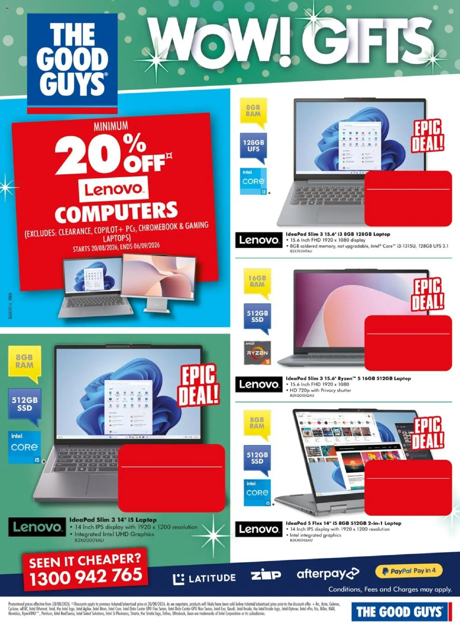 The Good Guys catalogue - valid from 18/08/2026 | Page: 10 | Products: Laptop
