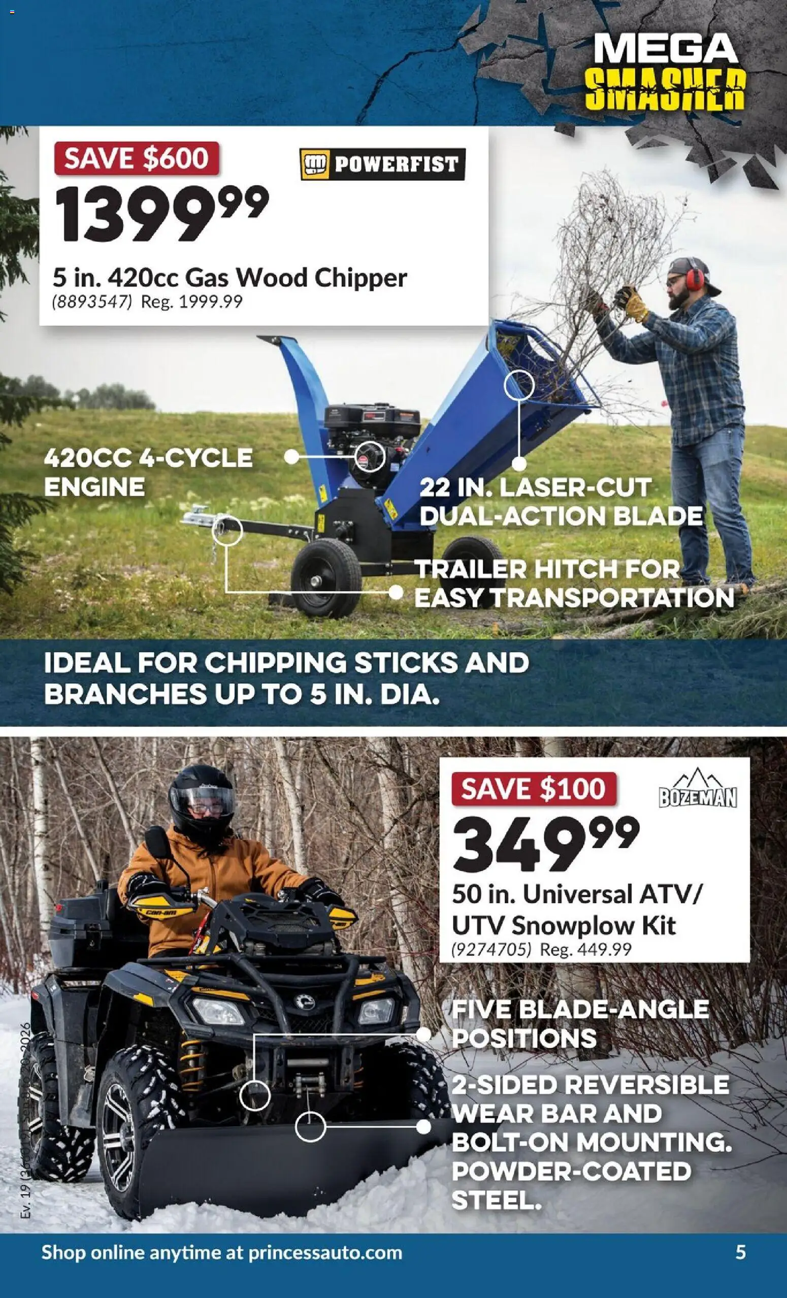 Princess Auto flyer valid from Sep 8, 2026 | Page: 8 | Products: Trailer