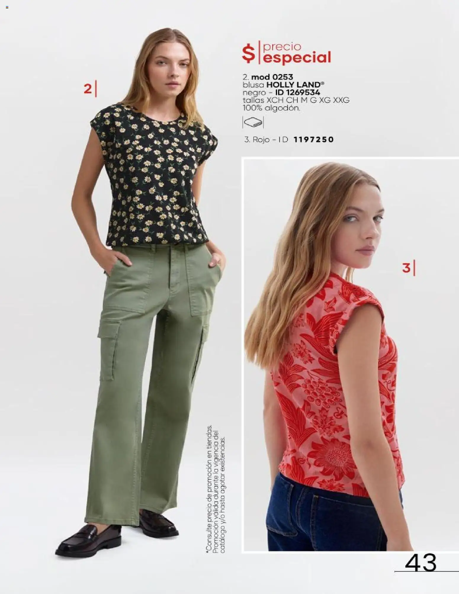 Nuevas ofertas de Price Shoes válidas en toda la República Mexicana desde el 16.06.2026. ¡Encuentra las mejores ofertas en Price Shoes catálogo Cierre de temporada! | Página: 43 | Productos: Blusa