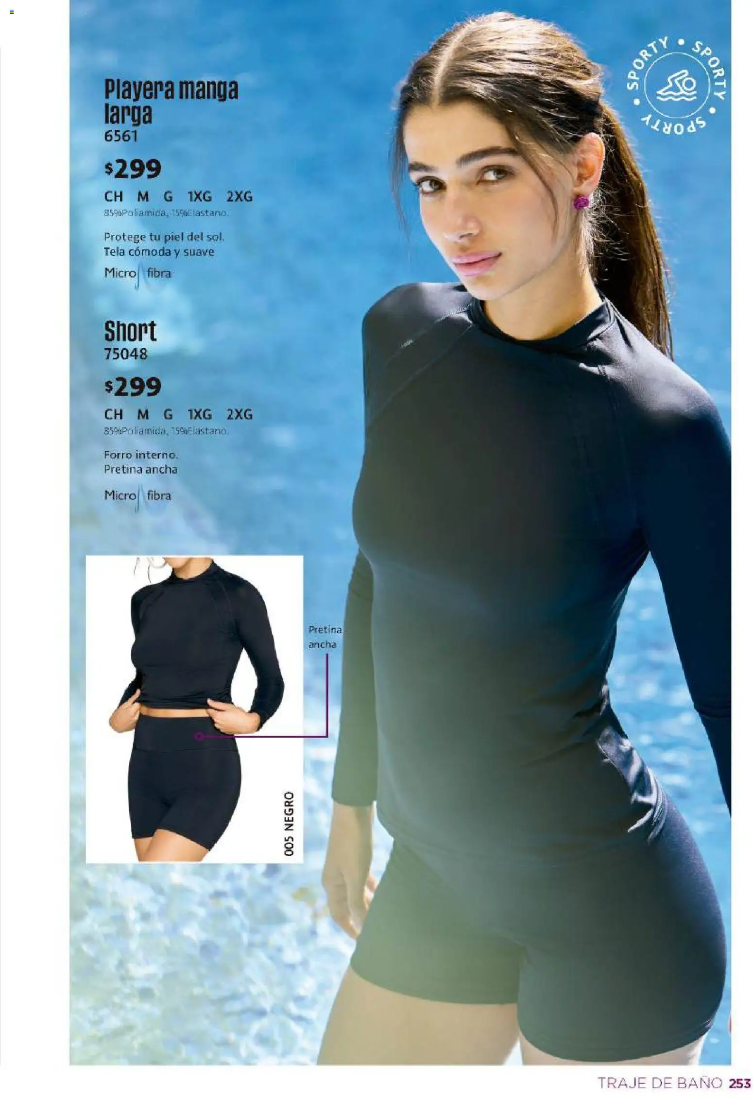 Nuevas ofertas de Ilusión válidas en toda la República Mexicana desde el 01/08/2026. ¡Encuentra las mejores ofertas en Ilusión catálogo Otoño! | Página: 255 | Productos: Playera, Traje de baño, Short, Baño