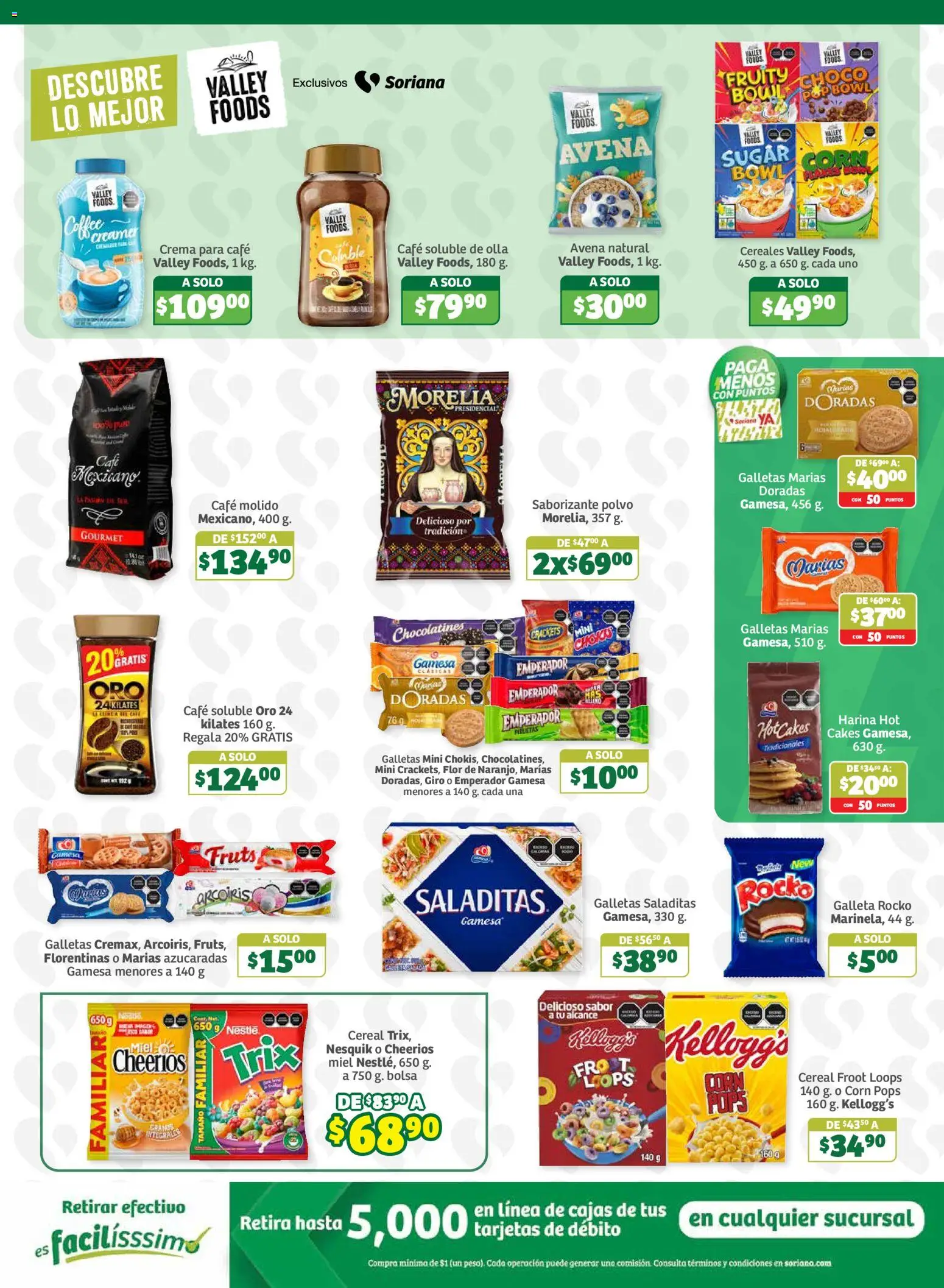 Nuevas ofertas de Soriana válidas en toda la República Mexicana desde el 16/10/2026. ¡Encuentra las mejores ofertas en Soriana folleto En México Oferta se dice Soriana Súper! | Página: 3