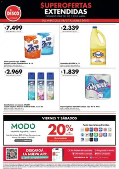 Vista previa Disco - Superofertas extendidas - Cruz del Eje y Jesus Maria válido desde el 08/07/2026 | Página: 4