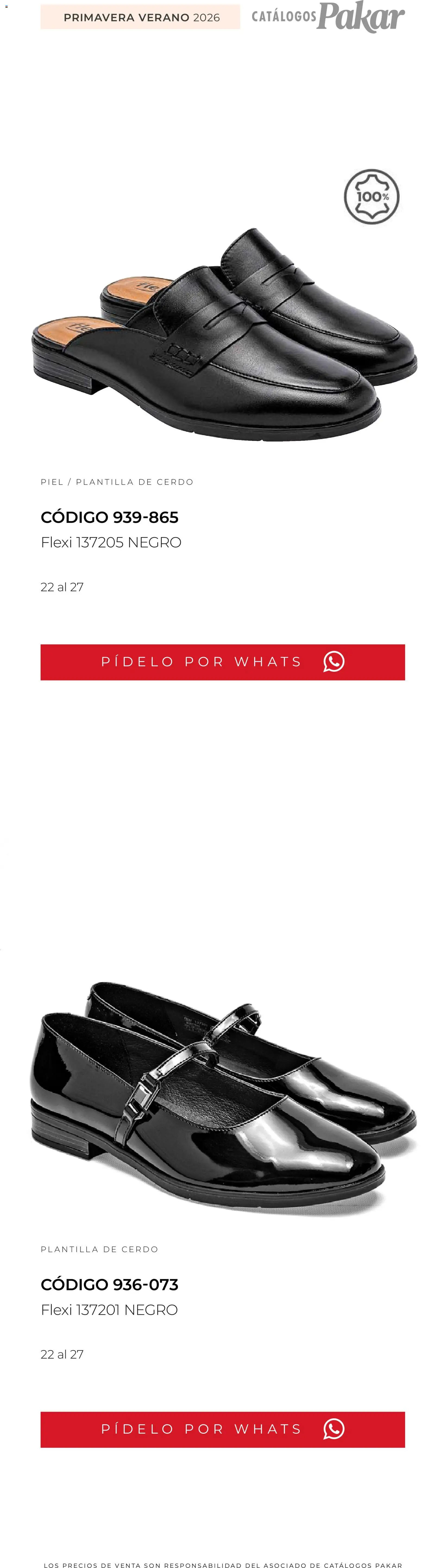 Nuevas ofertas de SC Pakar válidas en toda la República Mexicana desde el 04/03/2026. ¡Encuentra las mejores ofertas en SC Pakar catálogo Flexi PV26! | Página: 62 | Productos: Cerdo