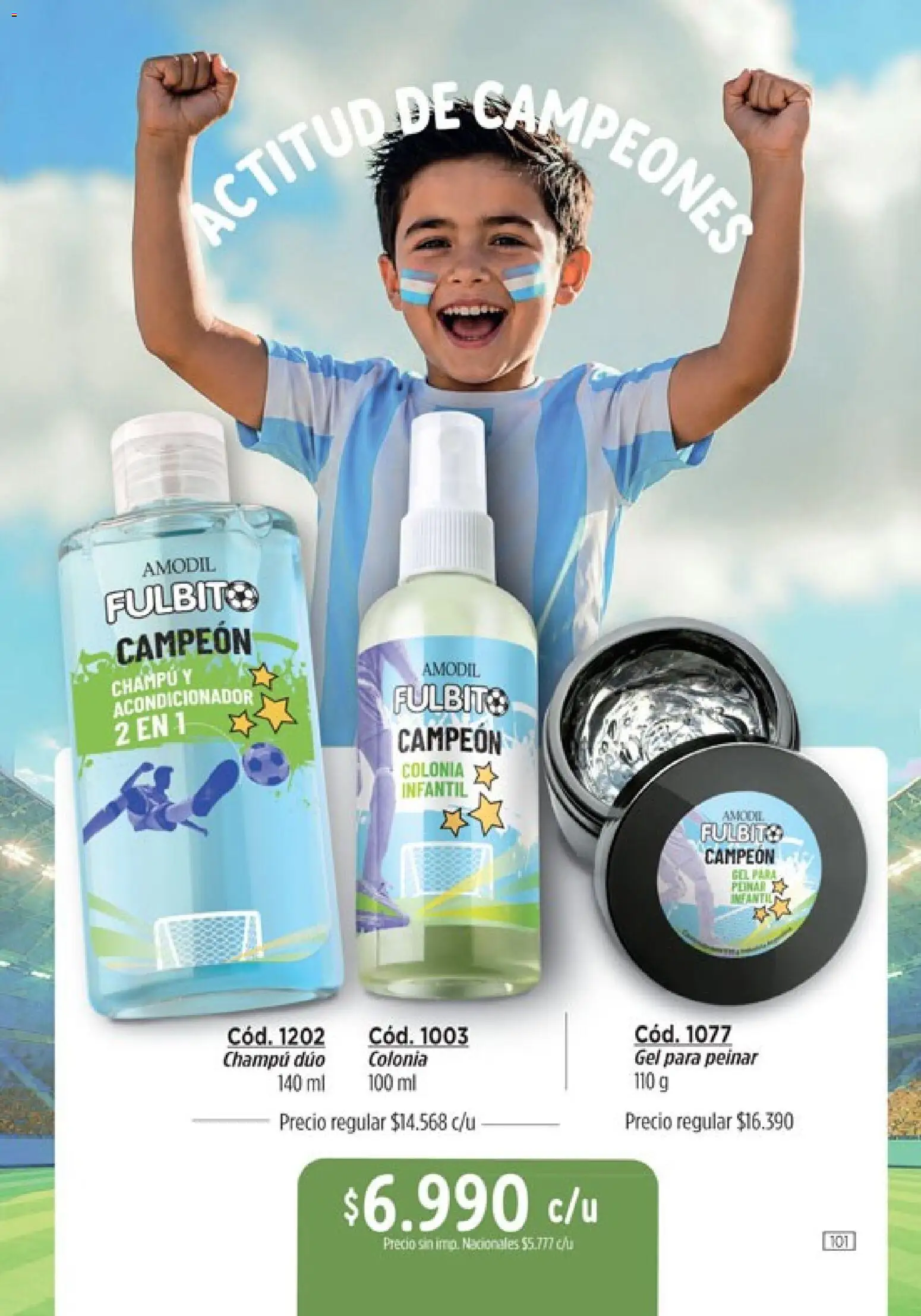 Catálogo Amodil Campaña 14 │ válido desde el 07/08/2026 | Página: 101 | Productos: Champú, Acondicionador