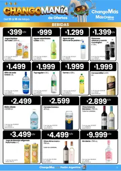 Vista previa Changomas ofertas válido desde el 12.05.2026 | Página: 6 | Productos: Gin, Soda, Agua, Jugo