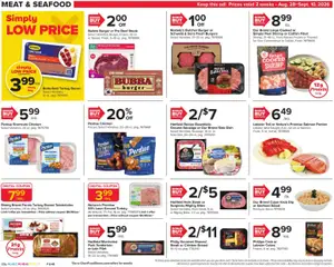 Preview of Giant weekly ads valid from 08/28/2026 | Page: 19 | Products: Beef, Potatoes, Seafood, Salmon