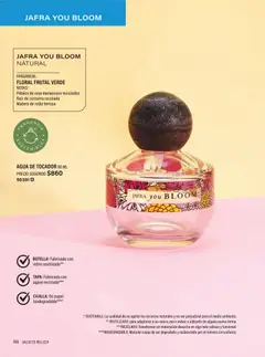 Vista previa de JAFRA catálogo Organizador de Ventas, nuevo folleto de la tienda, válido en México a partir del 01/07/2026 | Página: 168 | Productos: Agua, Botella, Cúrcuma, Perfume