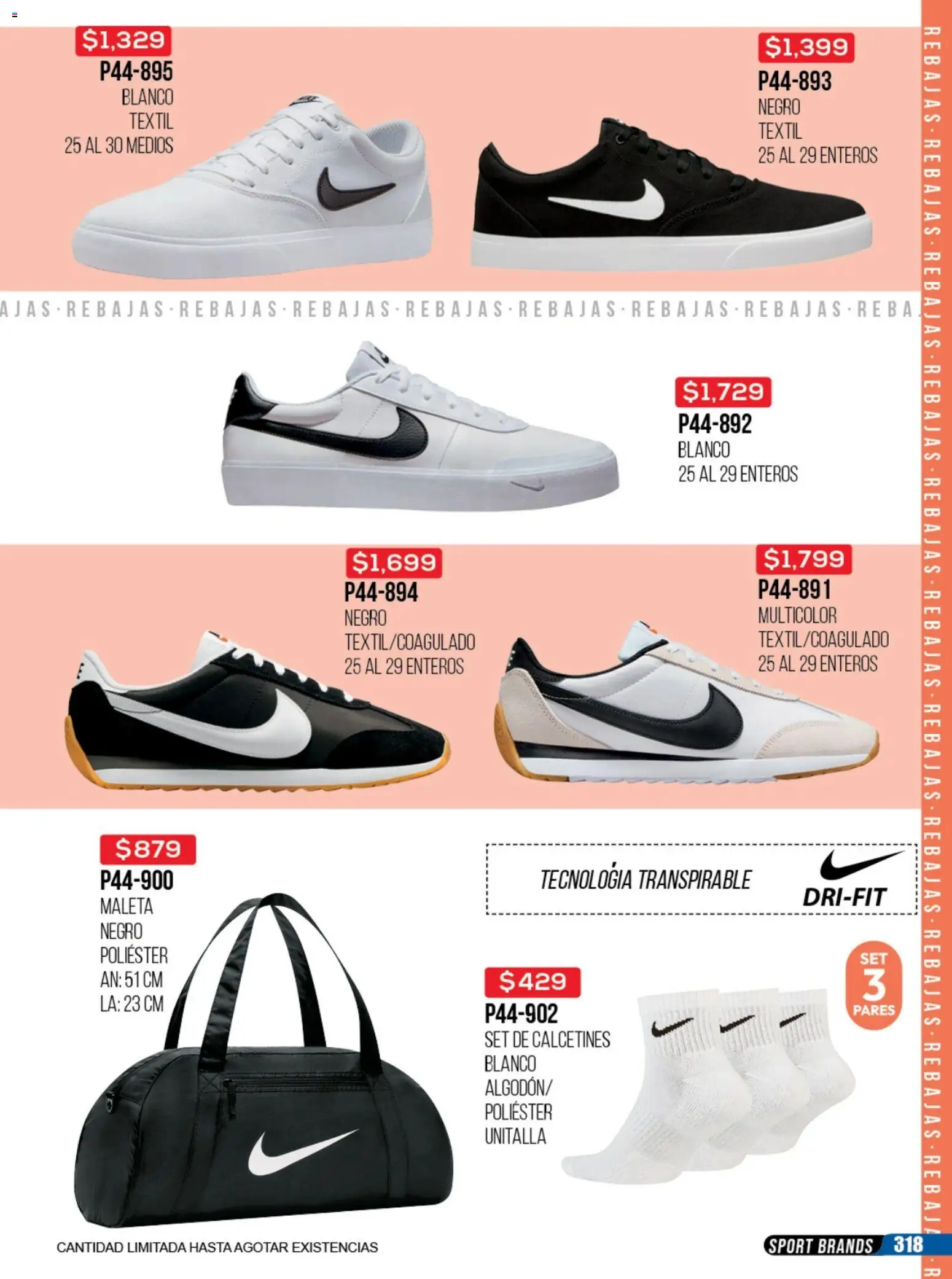 Nuevas ofertas de Cklass válidas en toda la República Mexicana desde el 23/06/2026. ¡Encuentra las mejores ofertas en Cklass catálogo Rebajas sobre rebajas ropa! | Página: 522 | Productos: Maleta