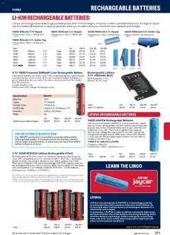 Preview of Jaycar Engineering & Scientific Catalogue 2025/2026  - valid from 09.07.2025 | Page: 371