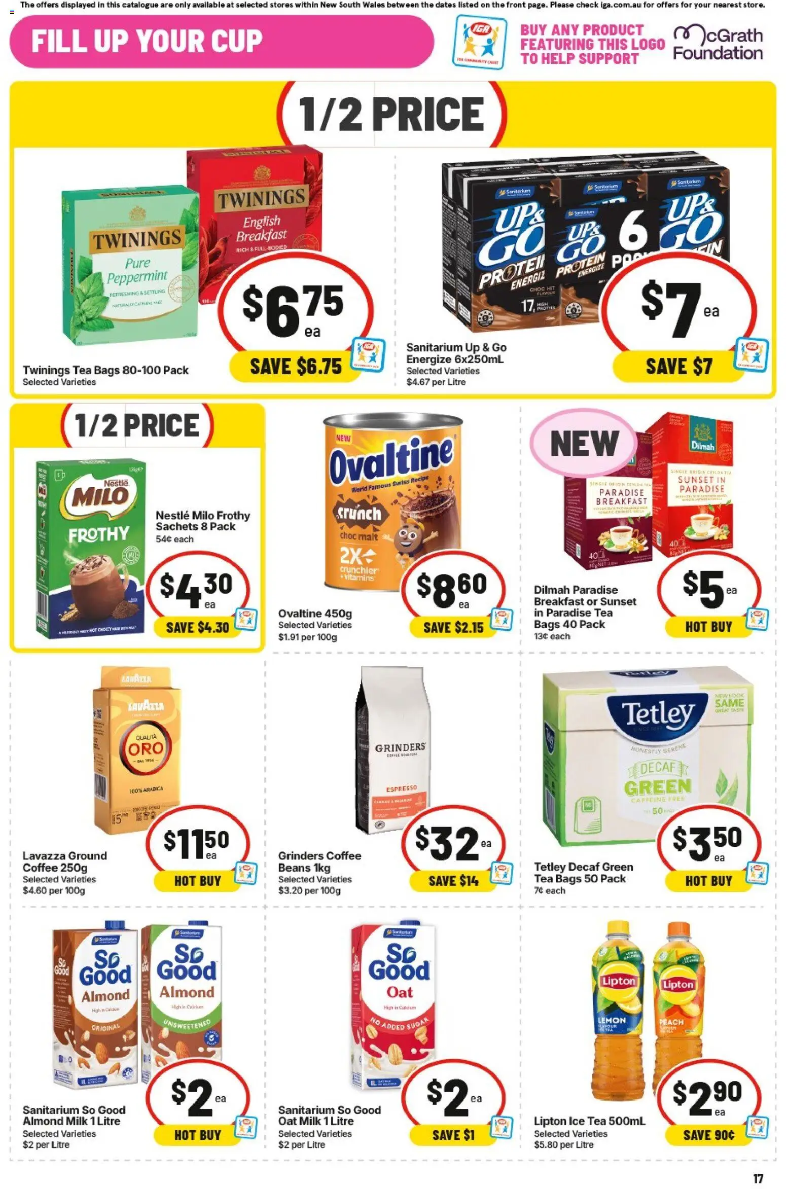 IGA catalogue - valid from 23/09/2026 | Page: 17 | Products: Cheese, Chocolate, Rice, Raspberry