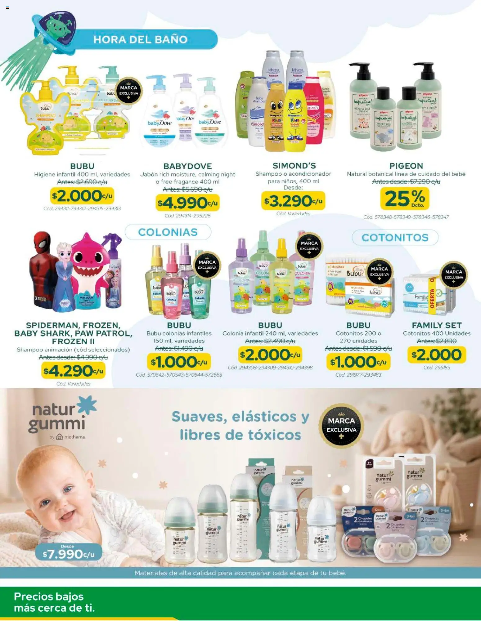 Cruz Verde - Dia del Niño │ válido desde el 31.07.2026 | Página: 8 | Productos: Baño, Acondicionador, Jabón, Shampoo