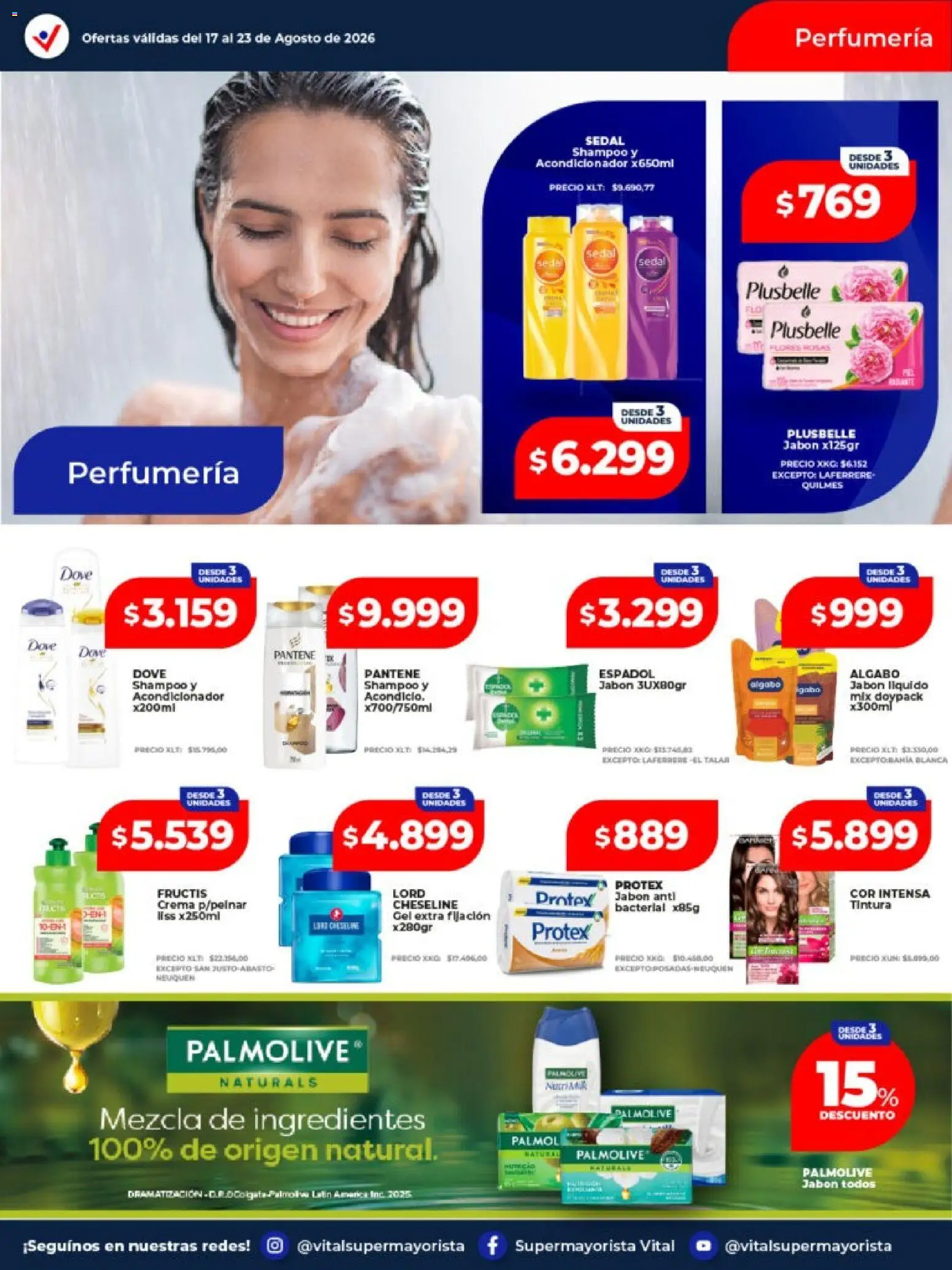 Vital - Ofertas │ válido desde el 17/08/2026 | Página: 2 | Productos: Flores, Tintura, Ingredientes, Acondicionador