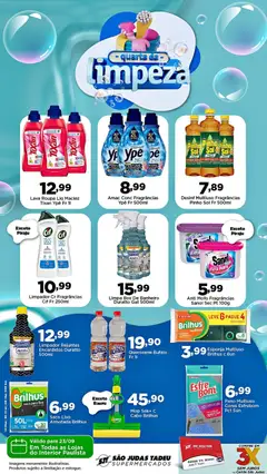 São Judas Tadeu ofertas Limpeza - Pré-Visualização do folheto da loja São Judas Tadeu, válido de 23/09/2026