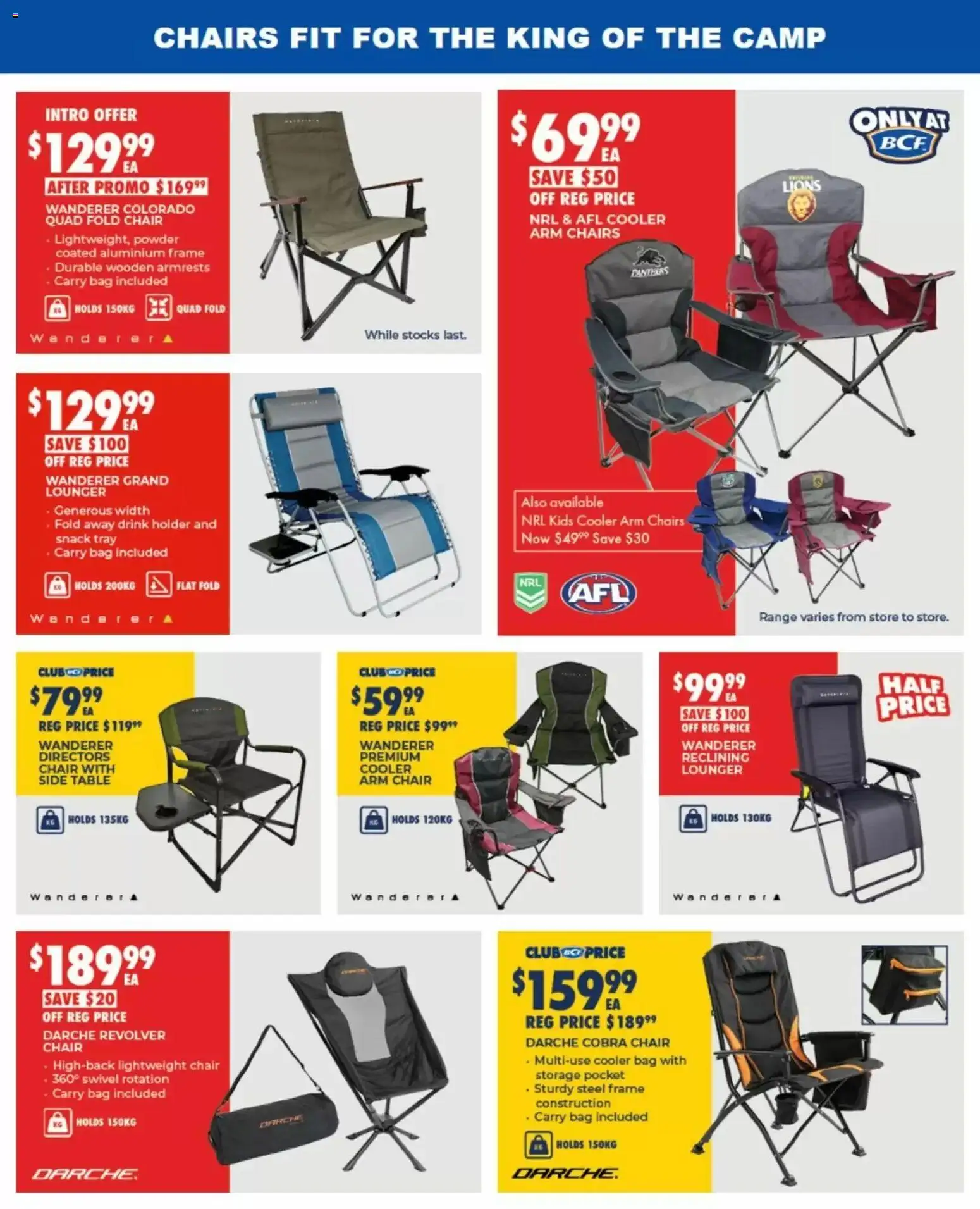 BCF catalogue - valid from 17/08/2026 | Page: 6 | Products: Table, Chair, Powder, Chairs