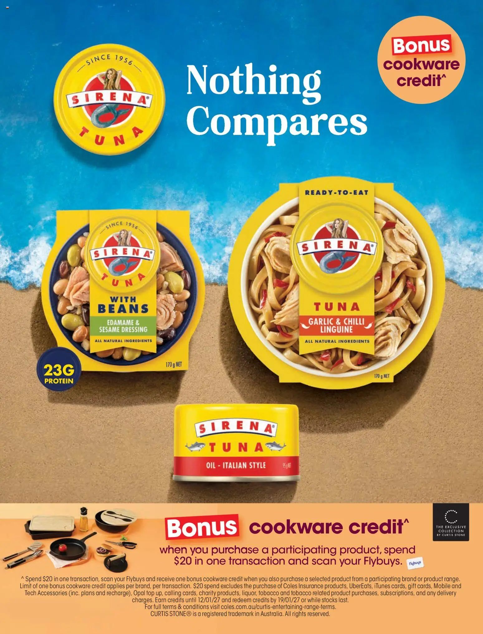 Coles catalogue - valid from 01/10/2026 | Page: 54 | Products: Sesame, Cookware, Opal, Dressing
