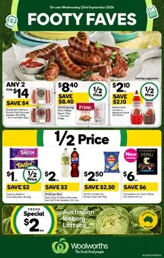 Preview of Woolworths catalogue NSW - valid from 23/09/2026