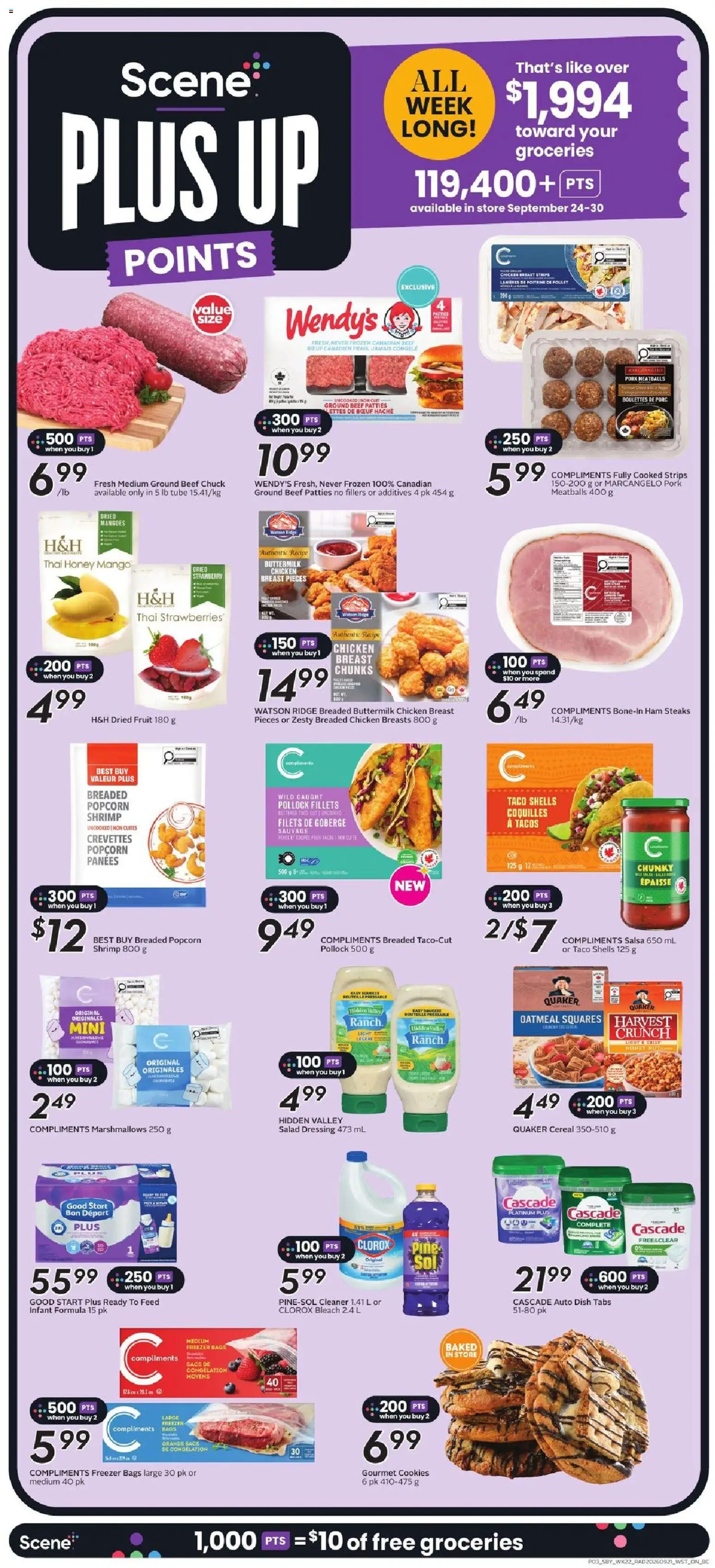 Safeway flyer valid from Sep 24, 2026 | Page: 5