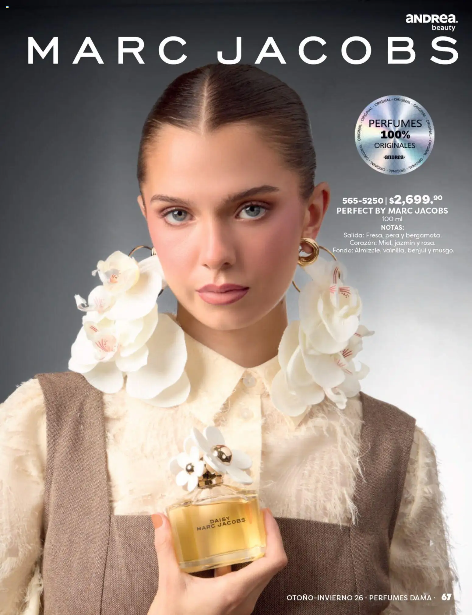 Nuevas ofertas de Andrea válidas en toda la República Mexicana desde el 23/08/2026. ¡Encuentra las mejores ofertas en Andrea catálogo Beauty! | Página: 67 | Productos: Pera, Perfumes