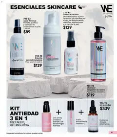 Vista previa de Cklass catálogo Verano WE, nuevo folleto de la tienda, válido en México a partir del 05.03.2026 | Página: 19 | Productos: Contorno, Espuma, Limpiador, Aclarante