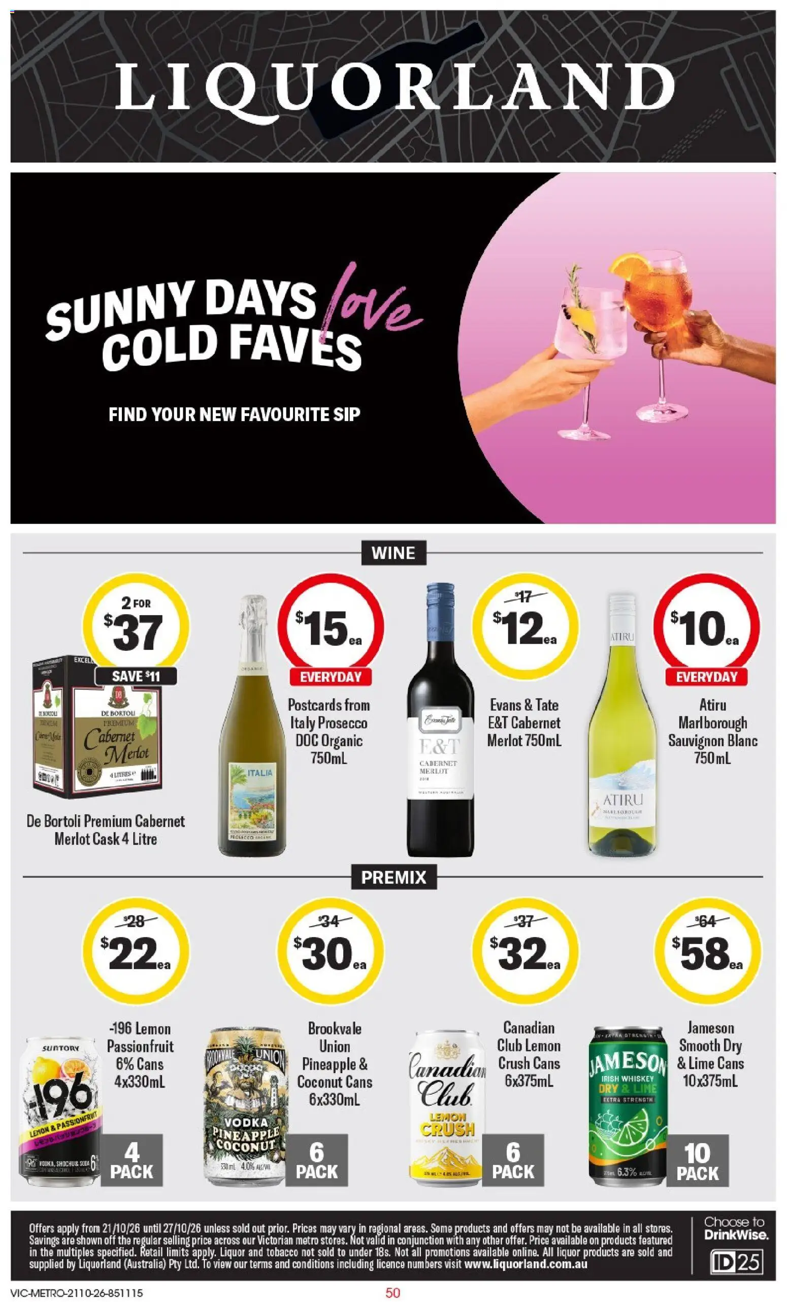 Liquorland catalogue - valid from 21/10/2026 | Page: 1