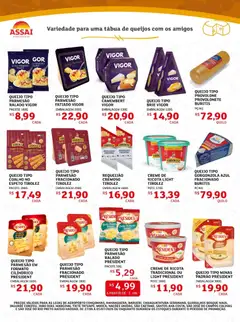 Assaí Atacadista ofertas - SP - Pré-Visualização do folheto da loja Assaí Atacadista, válido de 27/06/2026 | Página: 2 | Produtos: Queijo, Parmesão, Queijo parmesão, Tábua