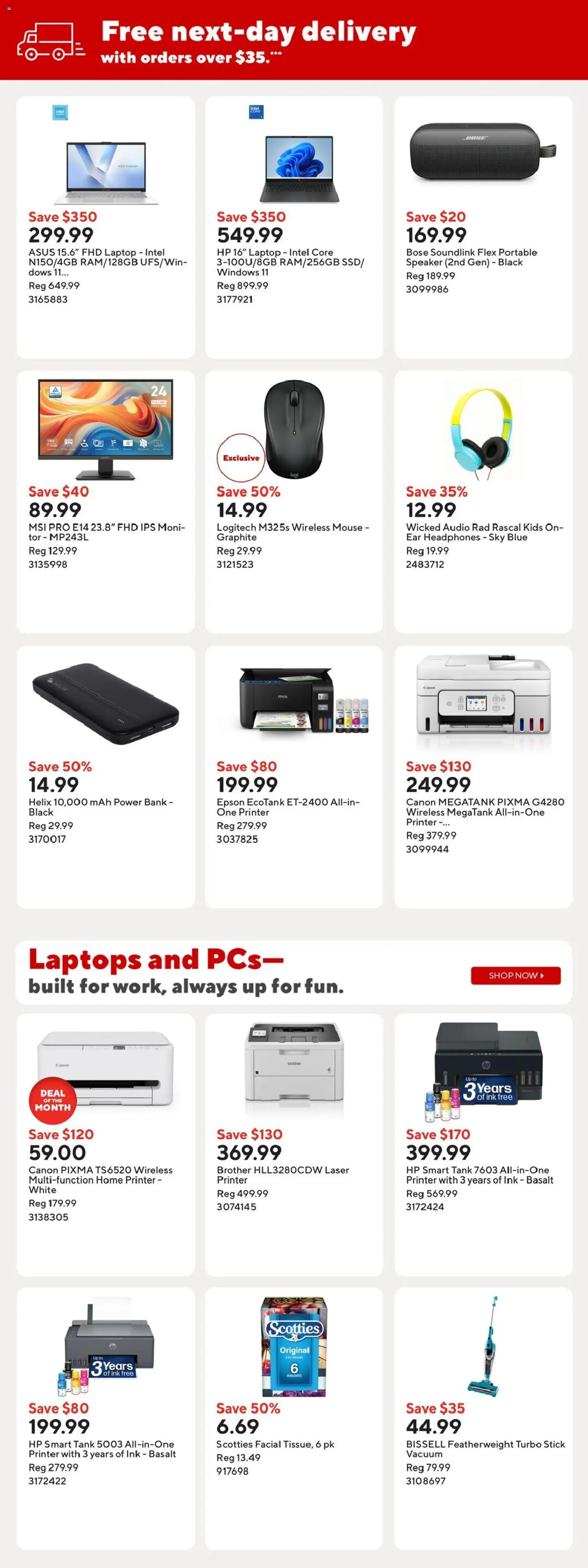 Staples flyer valid from Aug 28, 2026 | Page: 4 | Products: Backpack, LEGO