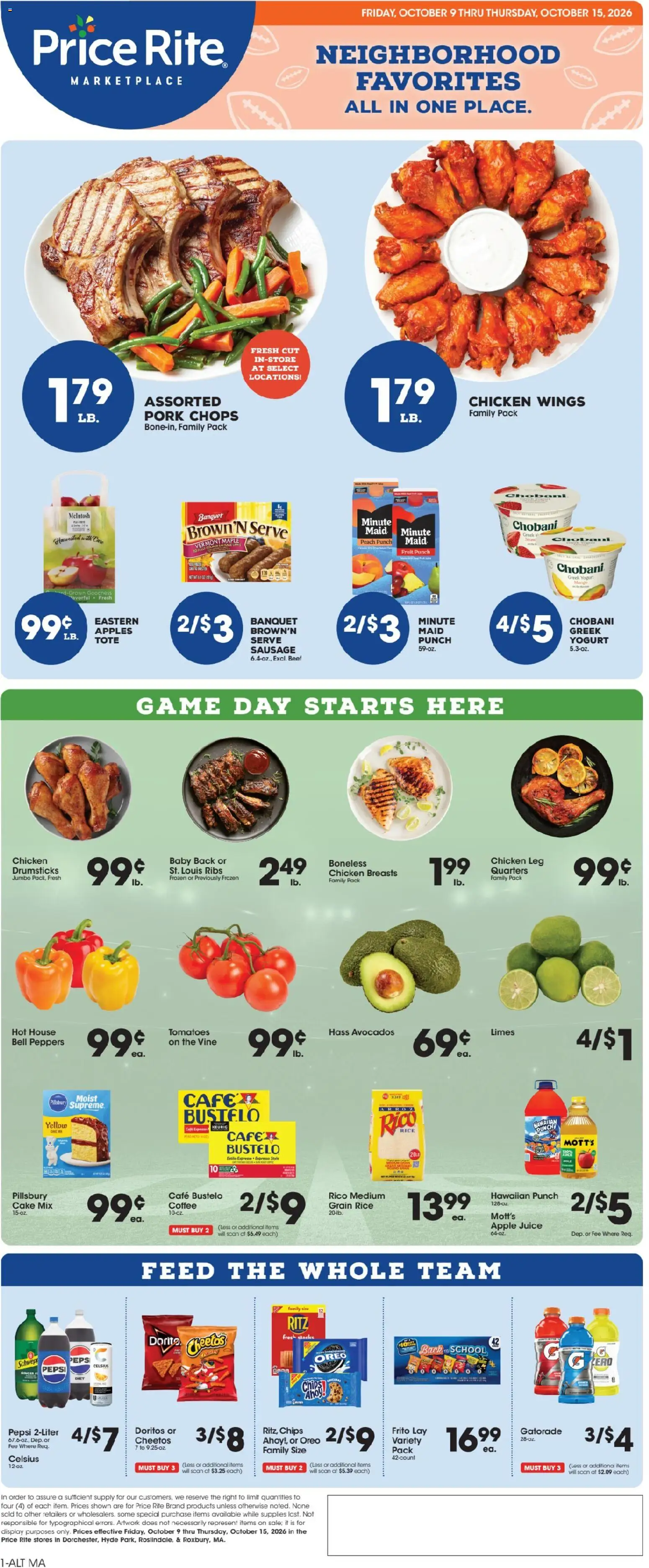 Price Rite Weekly Ad - valid from 10/09/2026 | Page: 1
