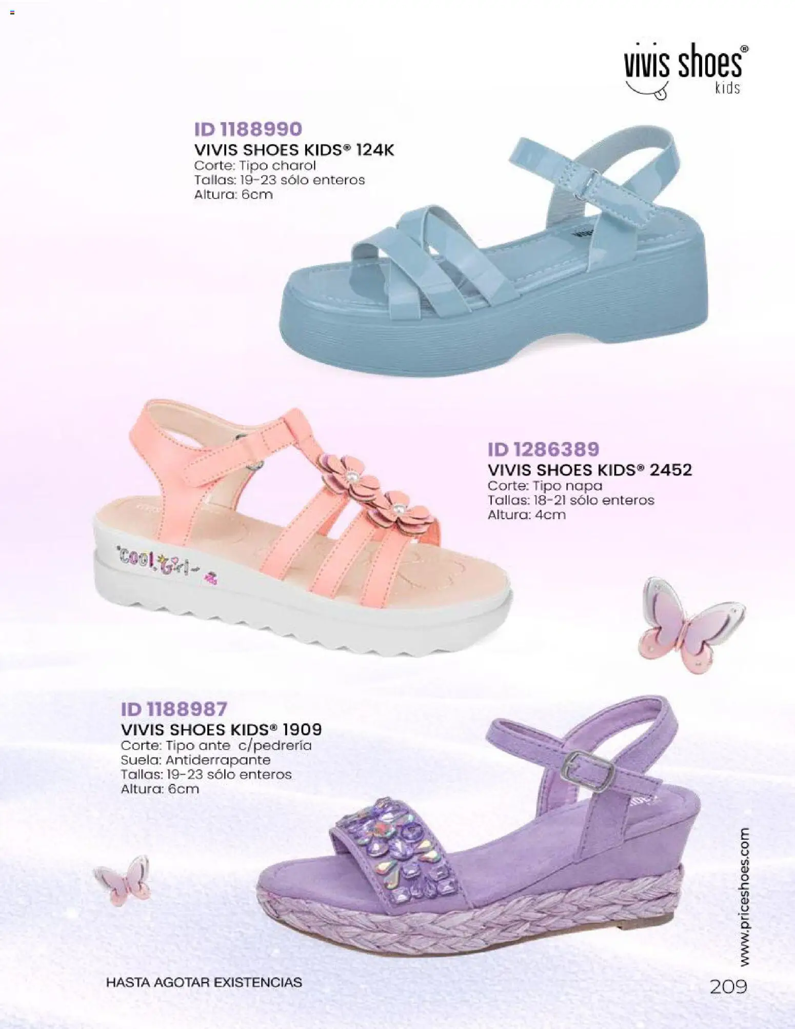 Nuevas ofertas de Price Shoes válidas en toda la República Mexicana desde el 23/06/2026. ¡Encuentra las mejores ofertas en Price Shoes catálogo Sandalias 2026! | Página: 209