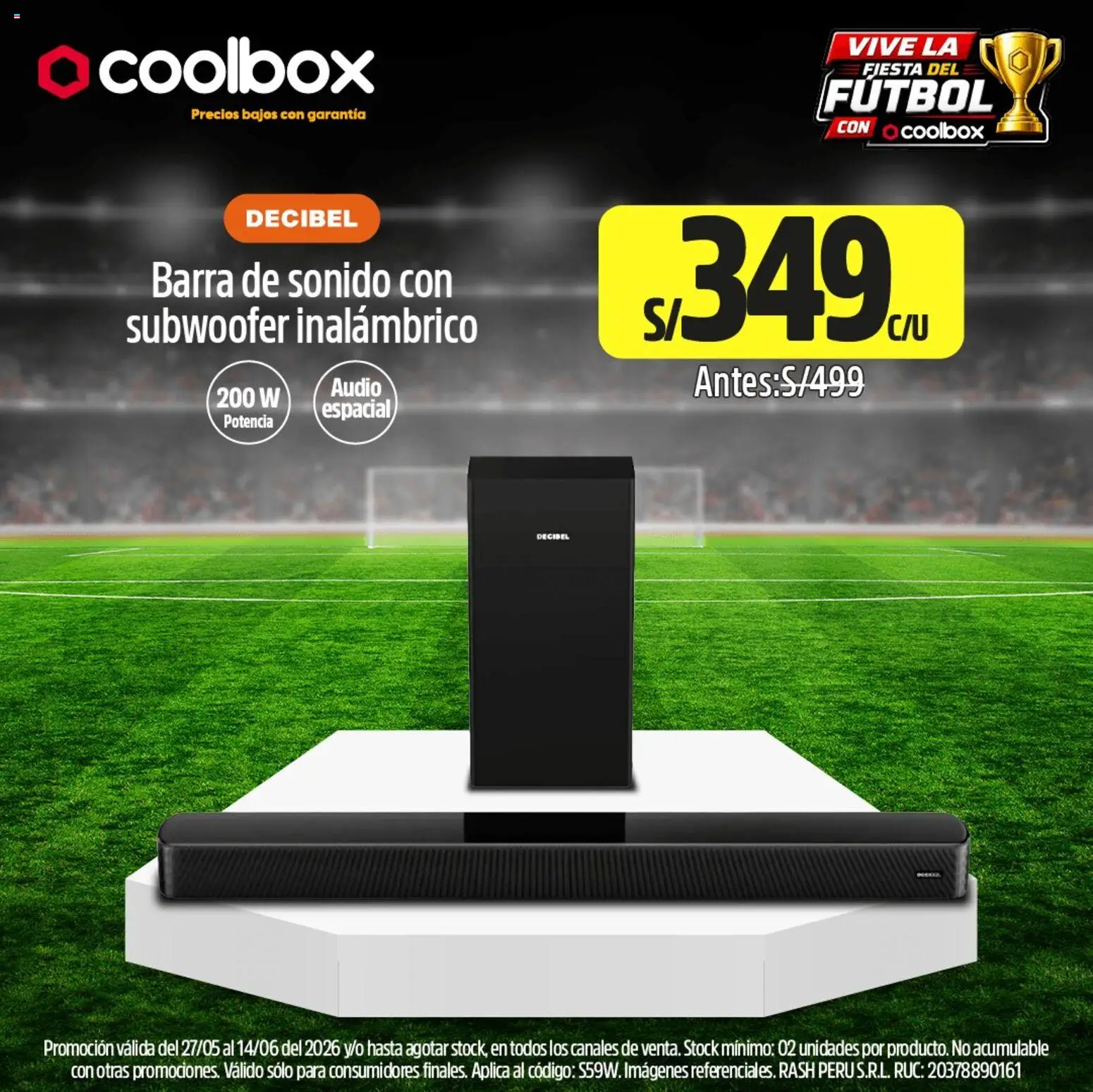 Catálogo Coolbox válido desde 27.05.2026 | Página: 3 | Productos: Audio