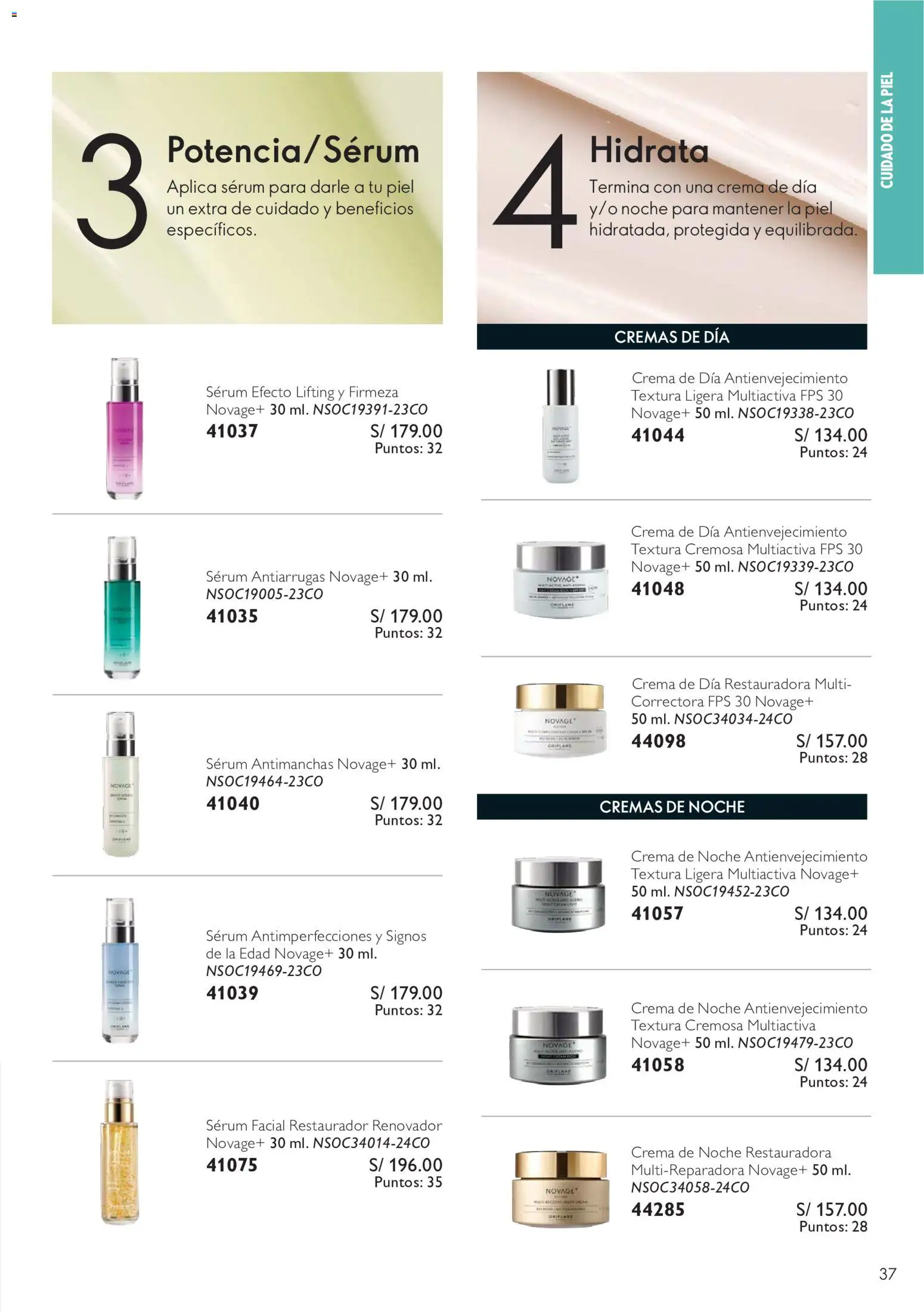 Catálogo Oriflame válido desde 12/09/2026 | Página: 37 | Productos: Crema