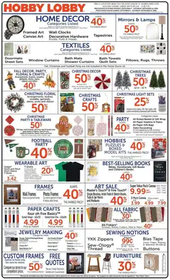 Preview of Hobby Lobby weekly ads valid from 09/06/2026