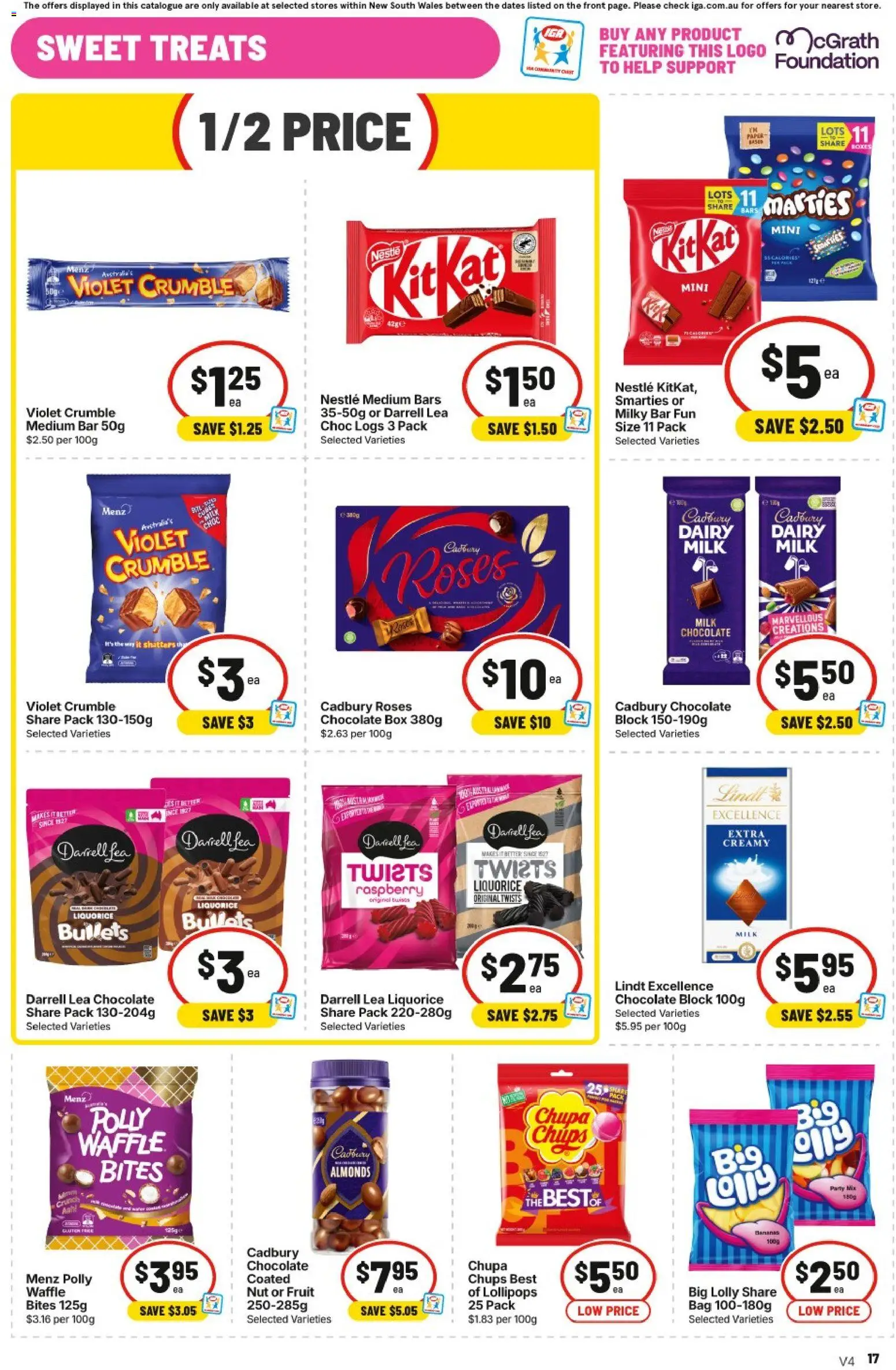 IGA catalogue - valid from 16/09/2026 | Page: 18 | Products: Box, Almonds, Foundation, Bag