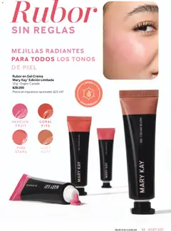 Vista previa Mary Kay catálogo válido desde el 01.05.2026 | Página: 53 | Productos: Rubor