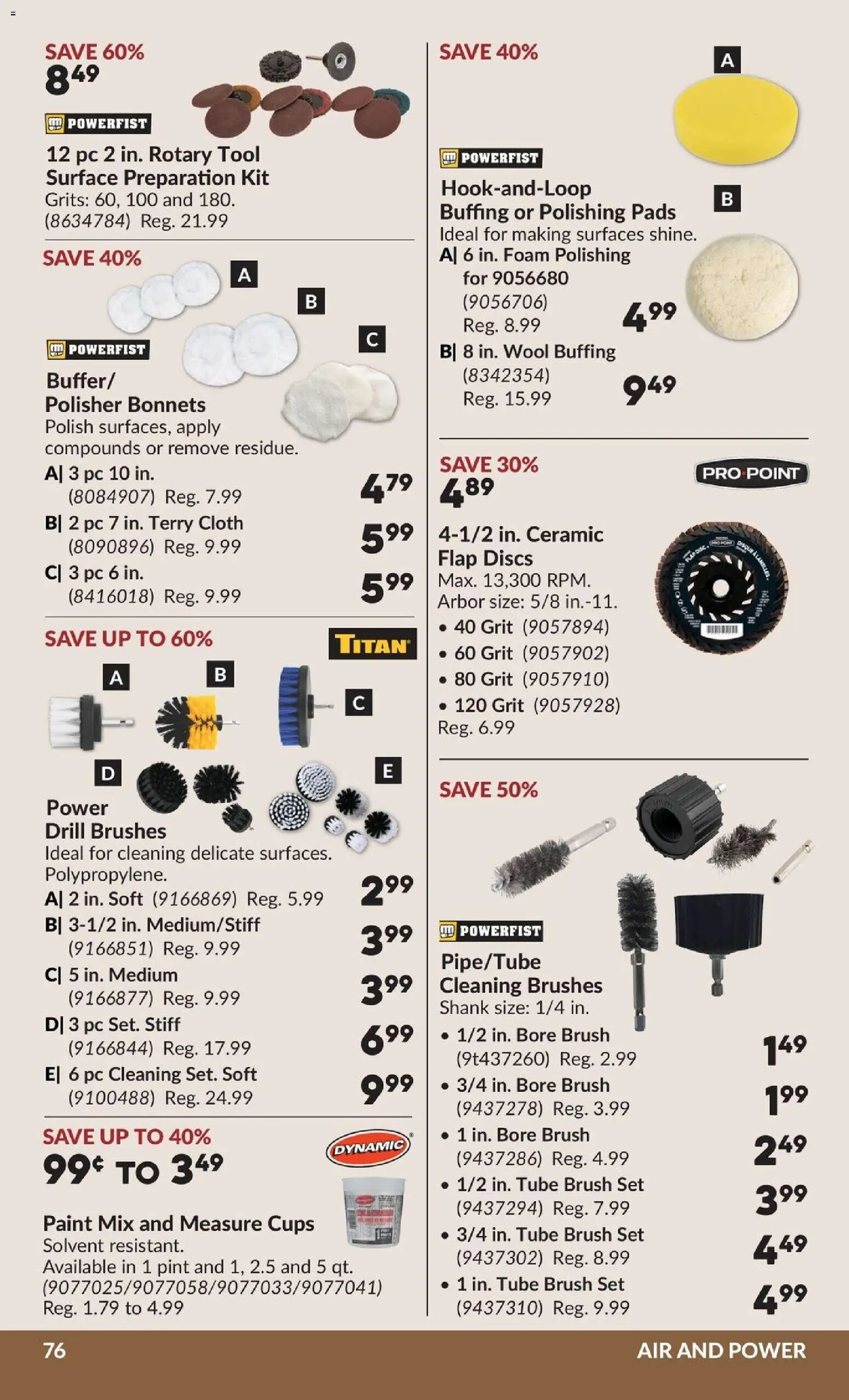 Princess Auto flyer valid from Jul 14, 2026 | Page: 90 | Products: PC, Brush