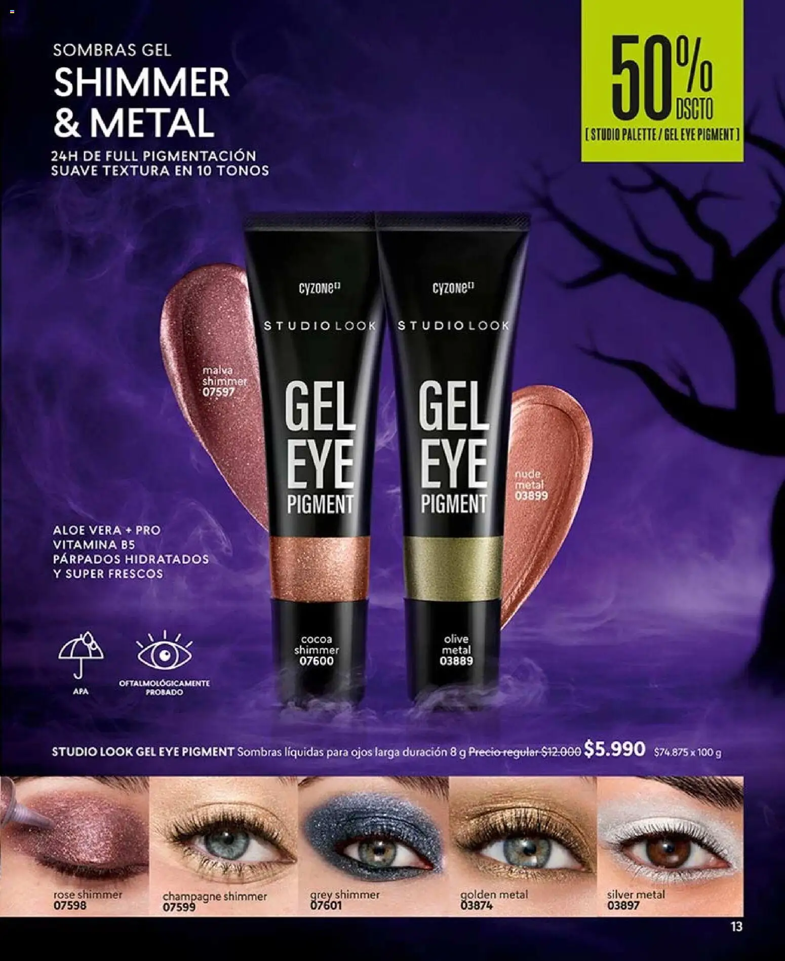 Catálogo CyZone Campaña 15 │ válido desde el 06.09.2026 | Página: 13 | Productos: Aloe vera