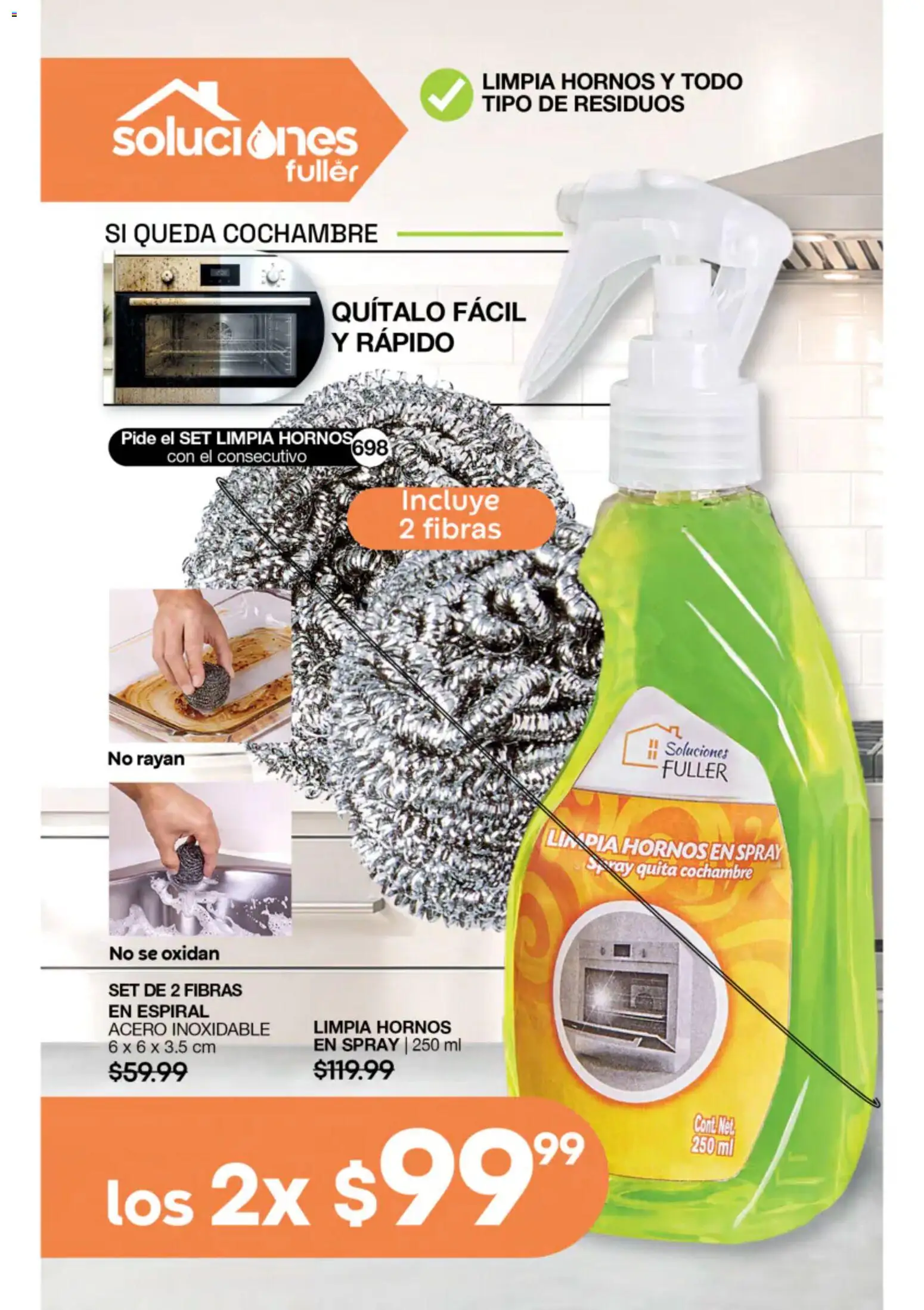 Nuevas ofertas de Fuller válidas en toda la República Mexicana desde el 22/07/2026. ¡Encuentra las mejores ofertas en Fuller campaña 8 2026! | Página: 158