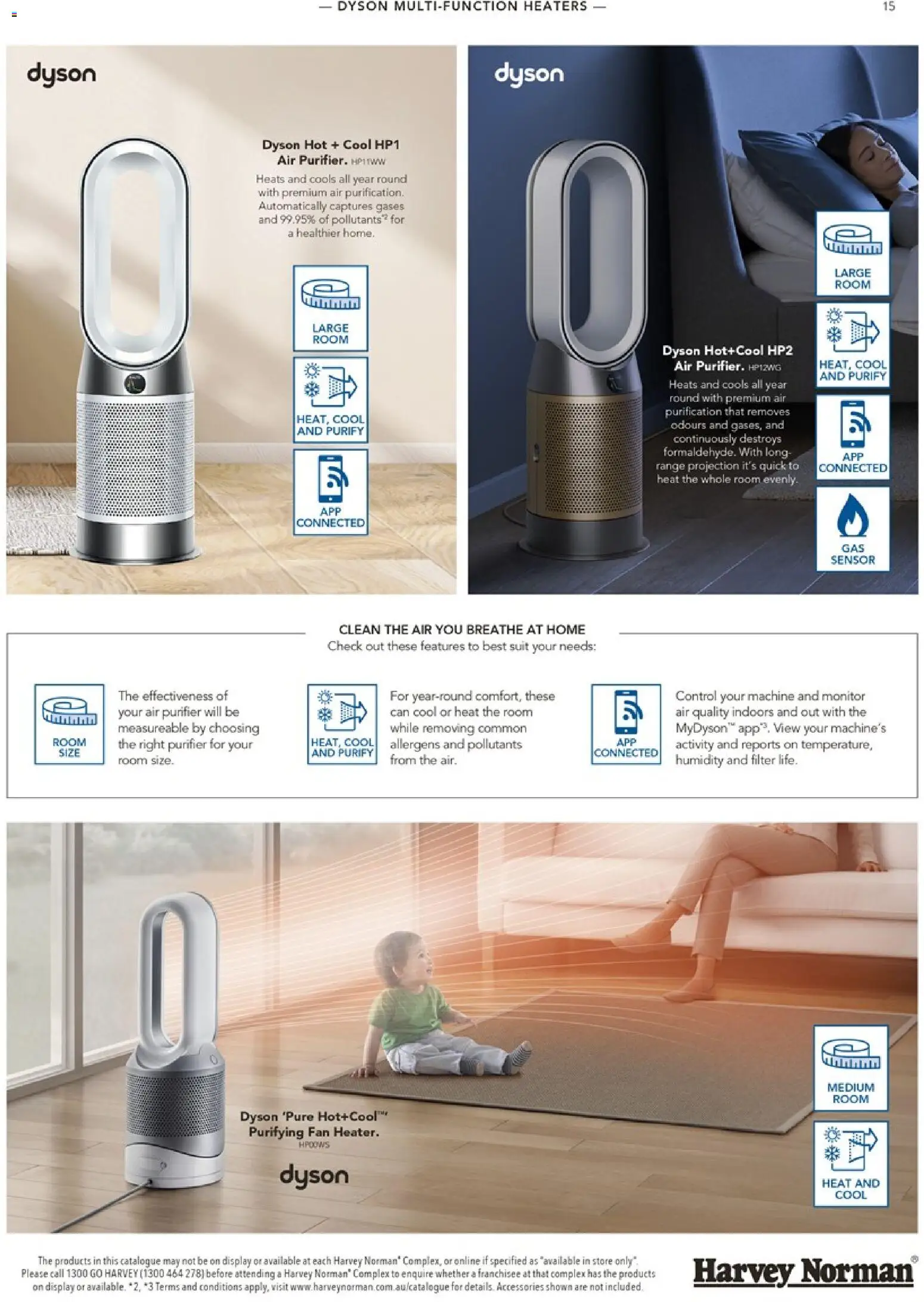 Harvey Norman catalogue - valid from 21.04.2026 | Page: 15 | Products: Suit, Accessories, Monitor, Air purifier