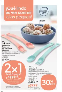 Vista previa Tupperware Folleto válido desde el 02/06/2026 | Página: 47 | Productos: Bowl