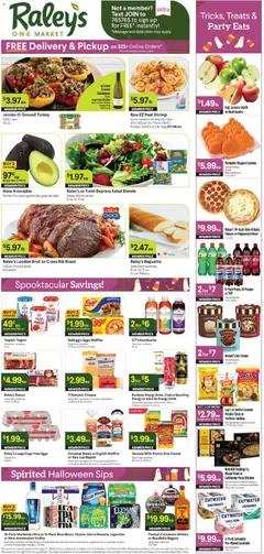 Preview of Raley's weekly ads valid from 10/21/2026